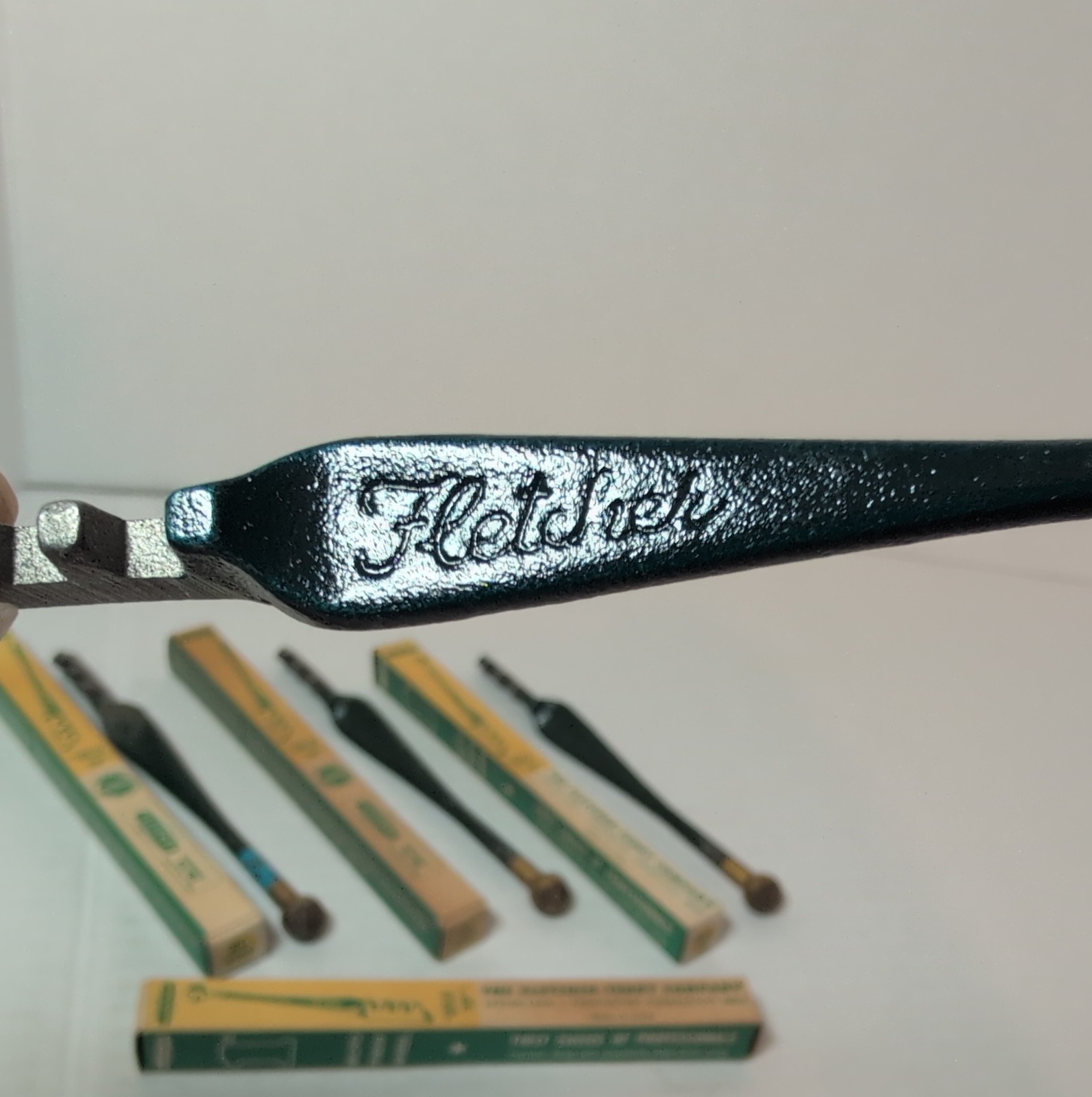 Vintage Fletcher-Terry Company Gold Tip Micro Finish Wheel Lot Of 4 Used/New USA