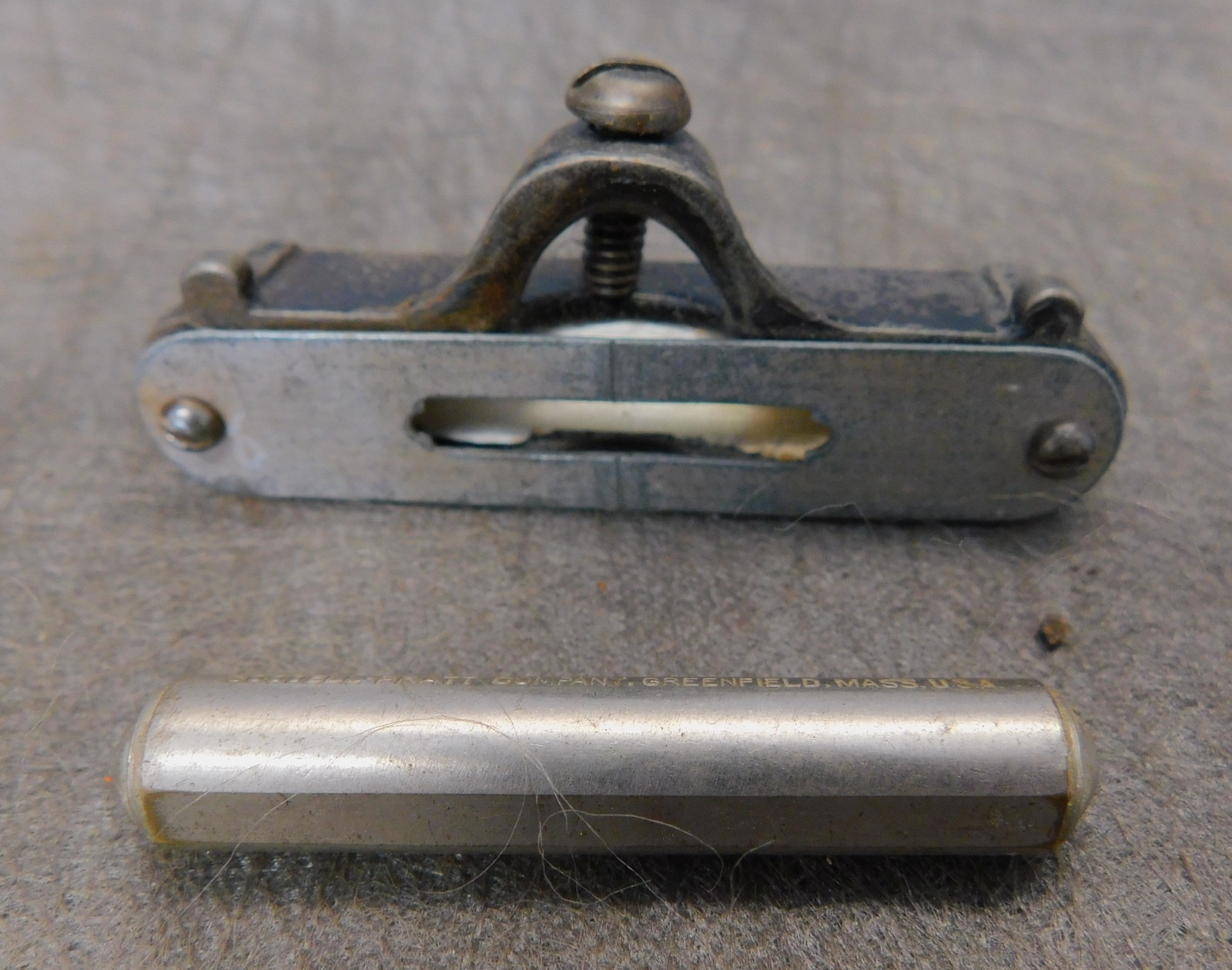 2 Antique / Vintage Levels 2″ Goodell Pratt No. 197 & Steel Top Square / Pocket