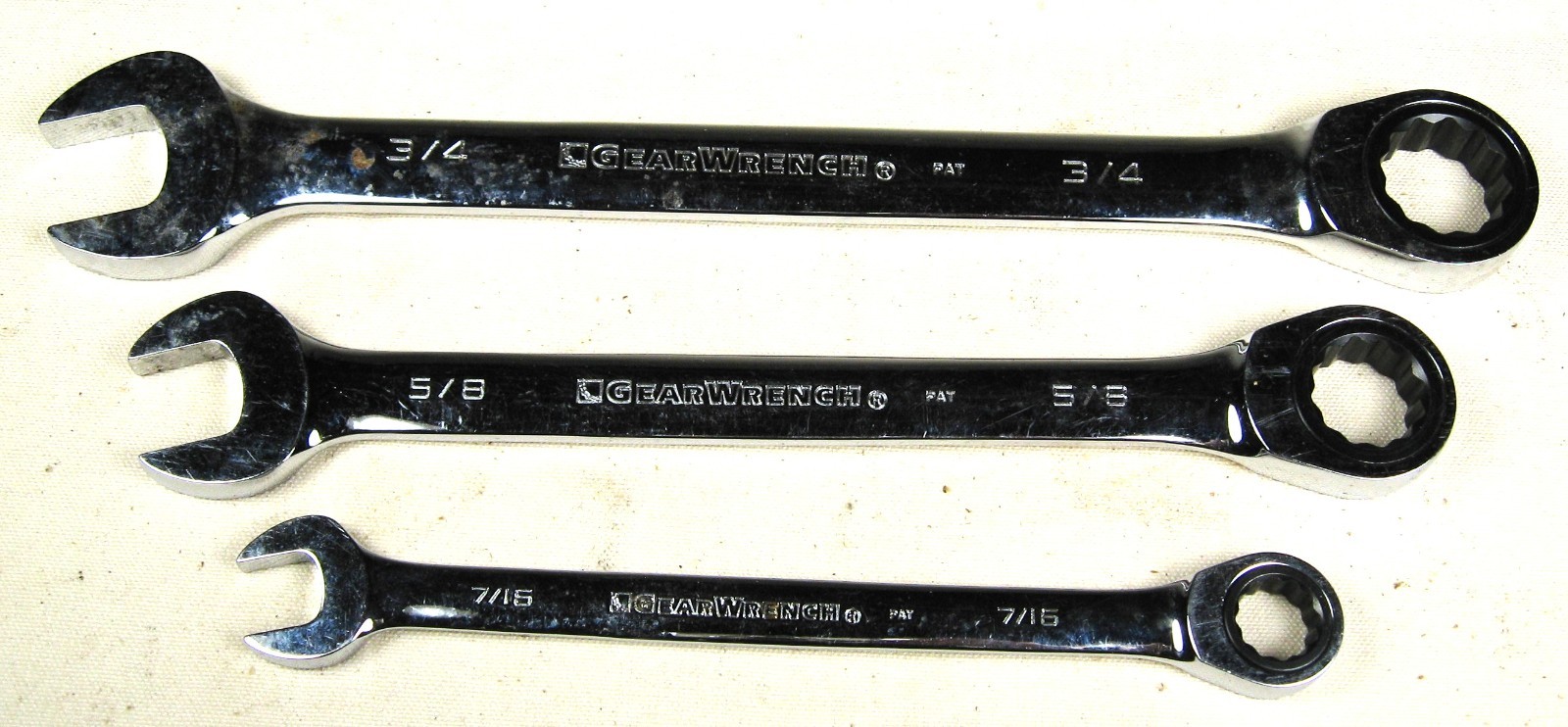 Gear Wrench 3/4″, 5/8″ 7/16″