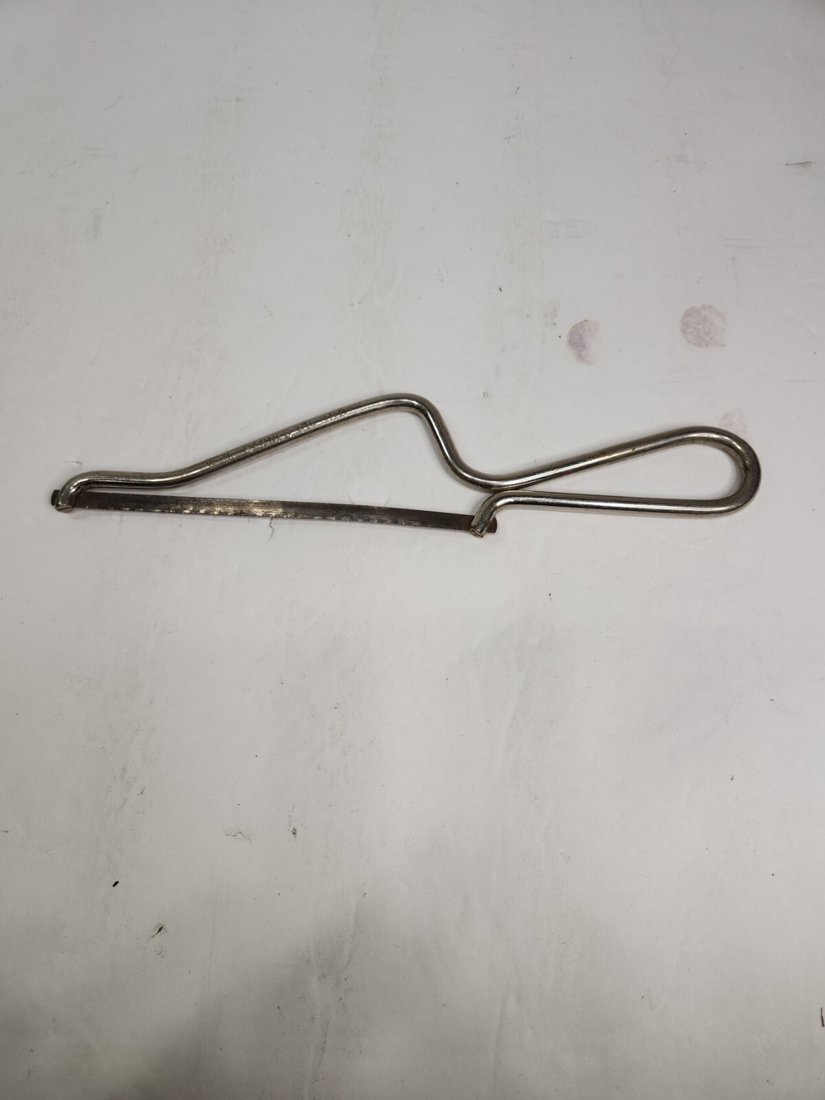 Vintage W.O. Barnes Co Saw ~ Open Design ~ 9.5″ Long EUC