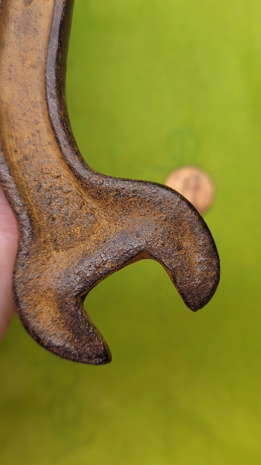 Vintage IHC International Harvester Wrench H523 1/2 Curved Farm Implement