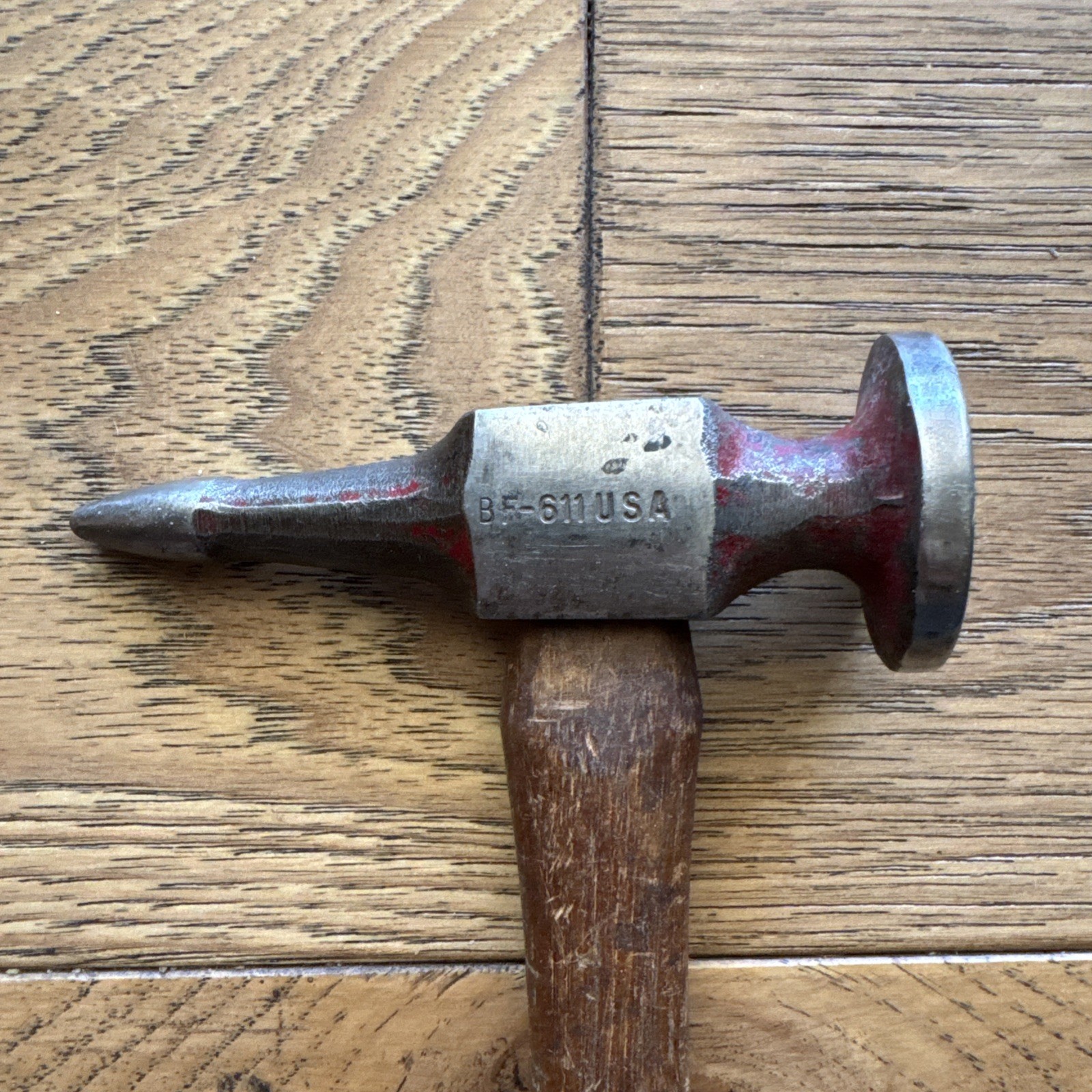 Vintage Blue-Point BF 611-USA Auto Body Dinging Hammer 10.5oz W/Handle 4″ Head