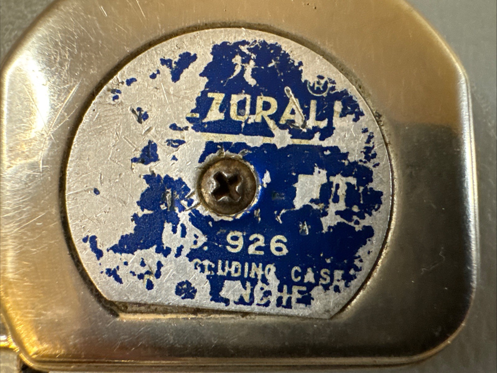 Mezurall Metal Tape Measure 6 Foot Lufkin Rule Company No. 926 Made USA Vintage