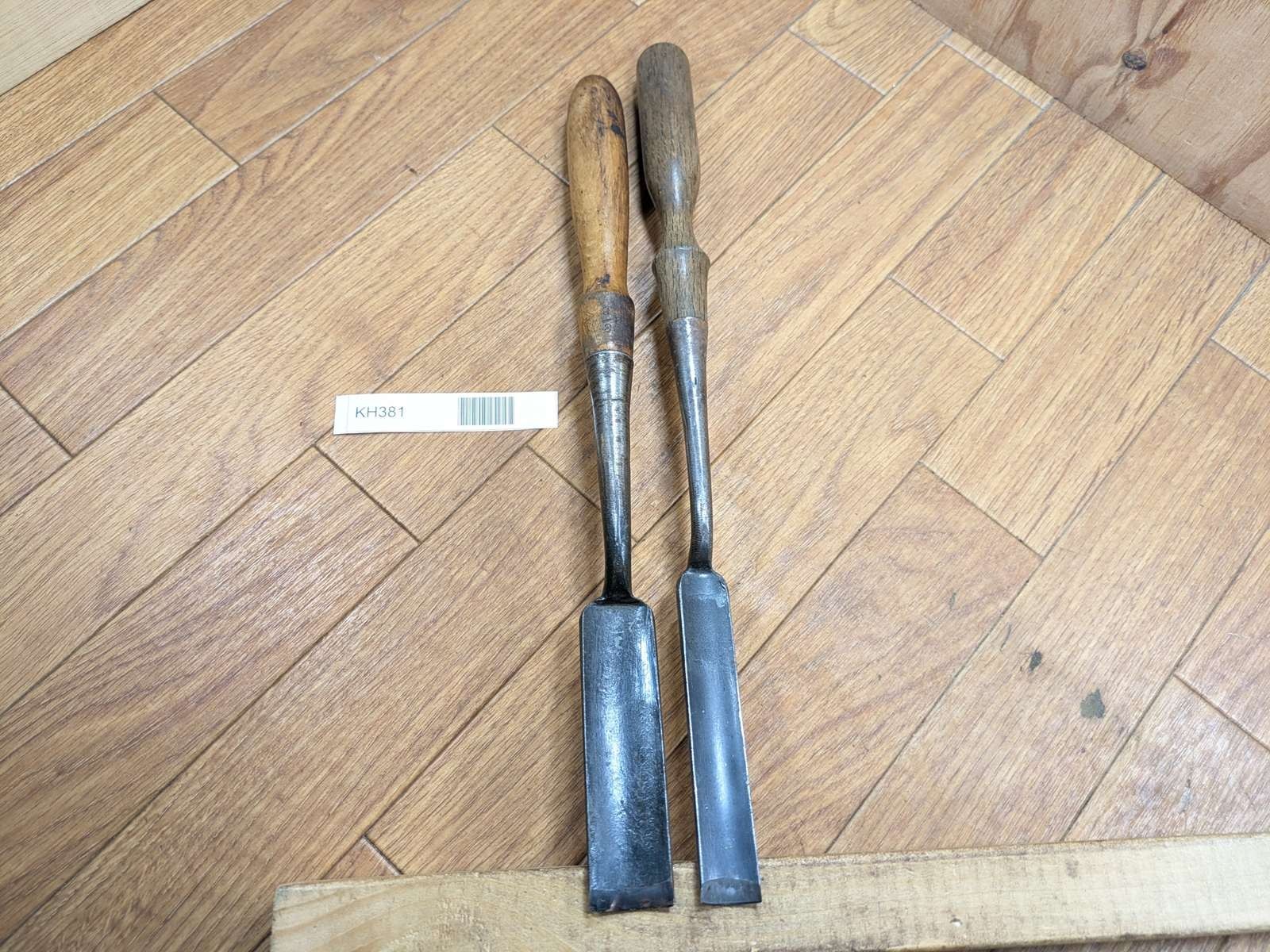 Japanese vintage chisel Tsuki (Kote) Nomi Japan Signed Vintage 26.19mm KH381