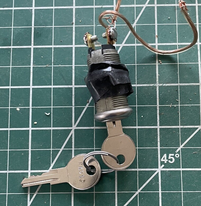 Key Switch With Two Keys Cam Lock Electric Locksmith Handyman On Off