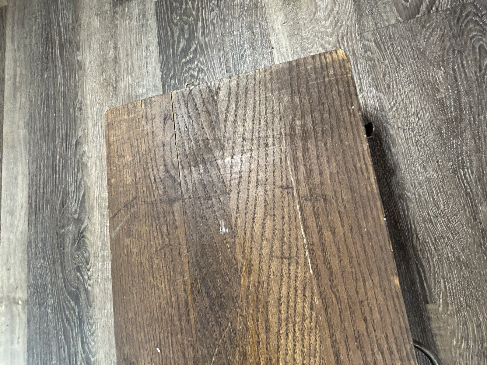 Antique Wood Stanley No. 907 Pr 902 Carpenter Tool Box 25 x 11 x 5 DoveTail READ