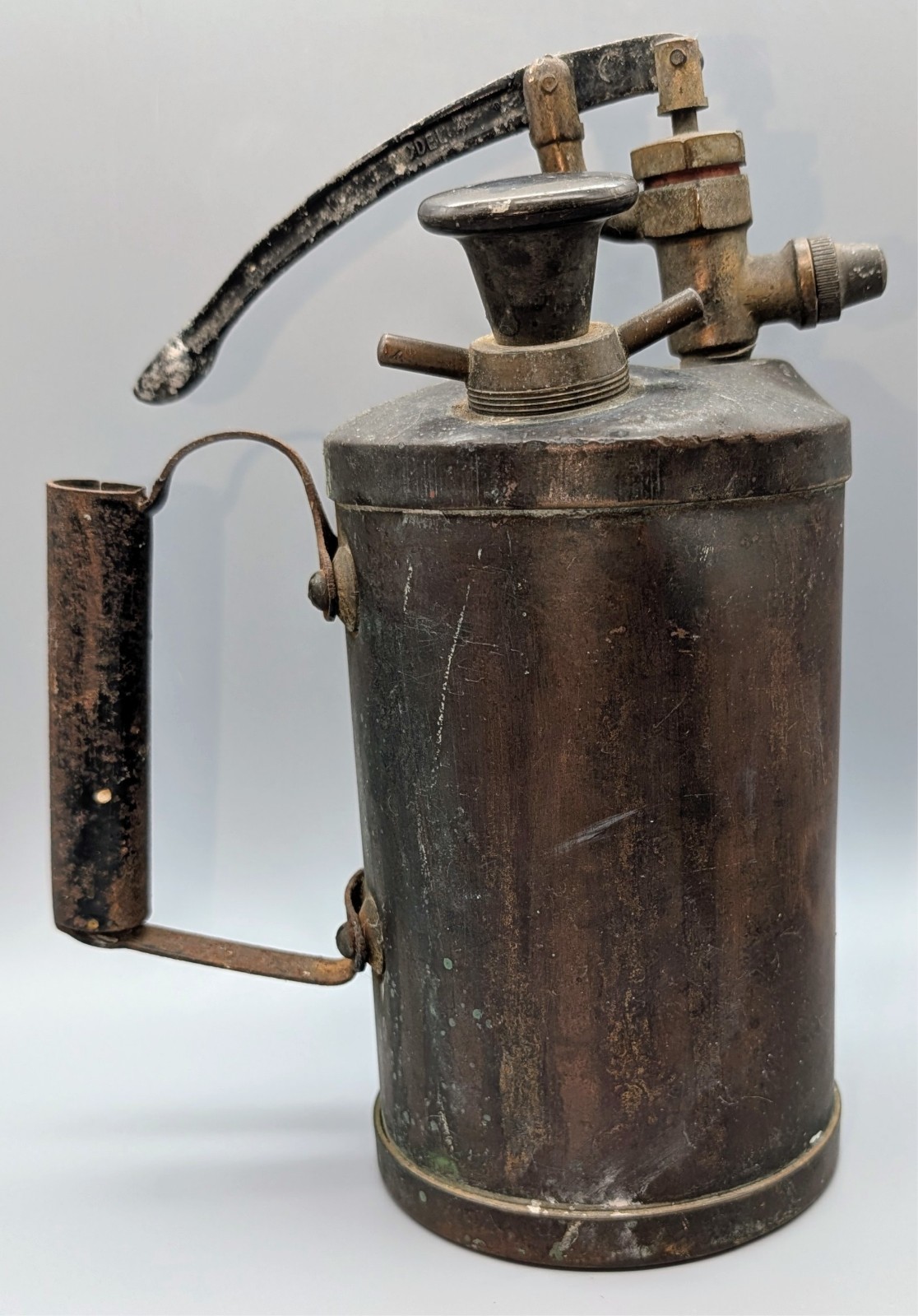 Vintage Brass Garden Pressure Sprayer – Model 4 – Made In England – Mister