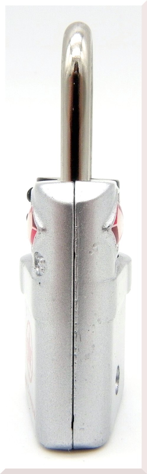 Air Canada TSA007 Silver Color Luggage Keylock Padlock With Set Of 2 Keys