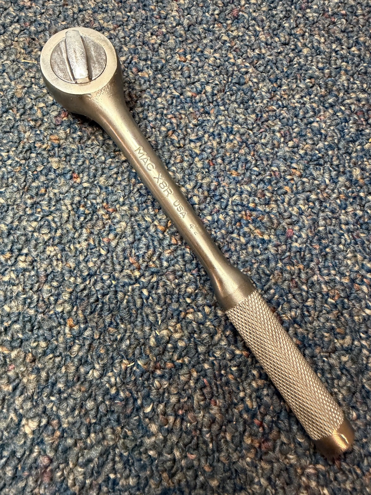 Vtg MAC X8R 3/8″ ratchet, 7-1/2″, excellent condition