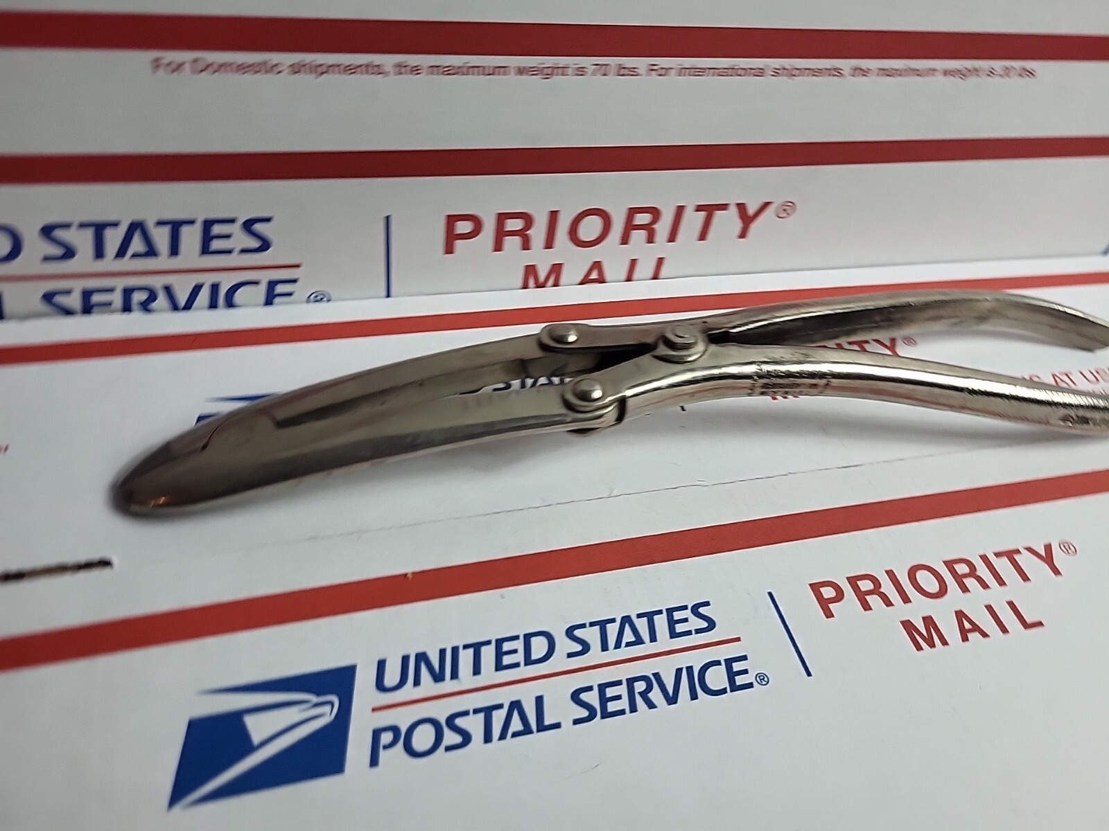 VINTAGE W. SCHOLLHORN BERNARD LONG SIDE CUTTERS PLIERS, READ