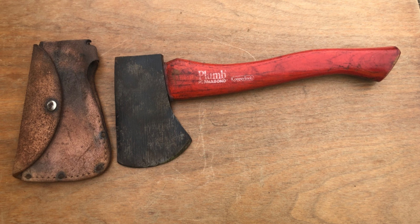 COOPER TOOLS PLUMB PERMABOND CAMP AX WITH SHEATH