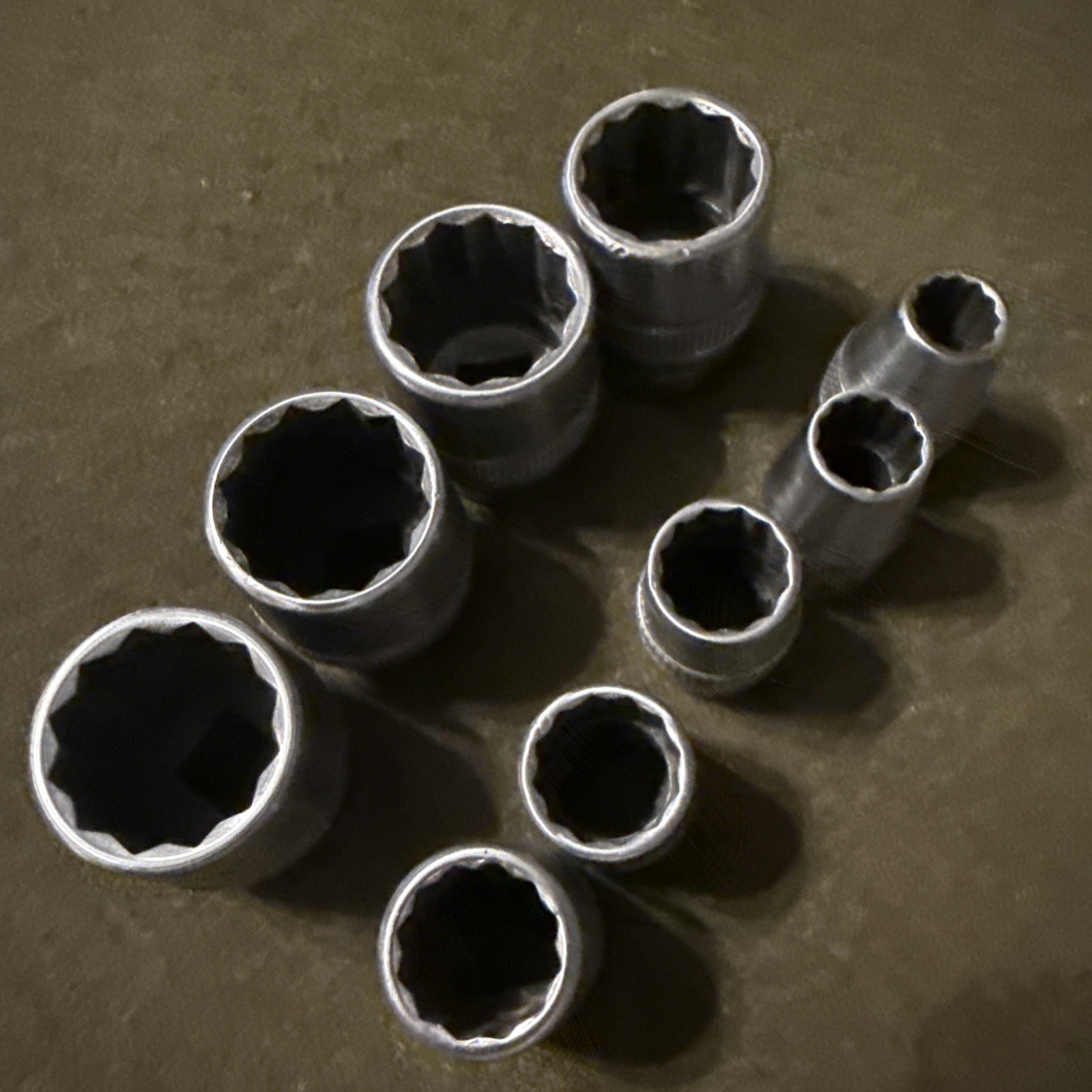 Vintage Early Blackhawk Tools 1/2″ Drive Socket Set USA 🇺🇸 Excellent
