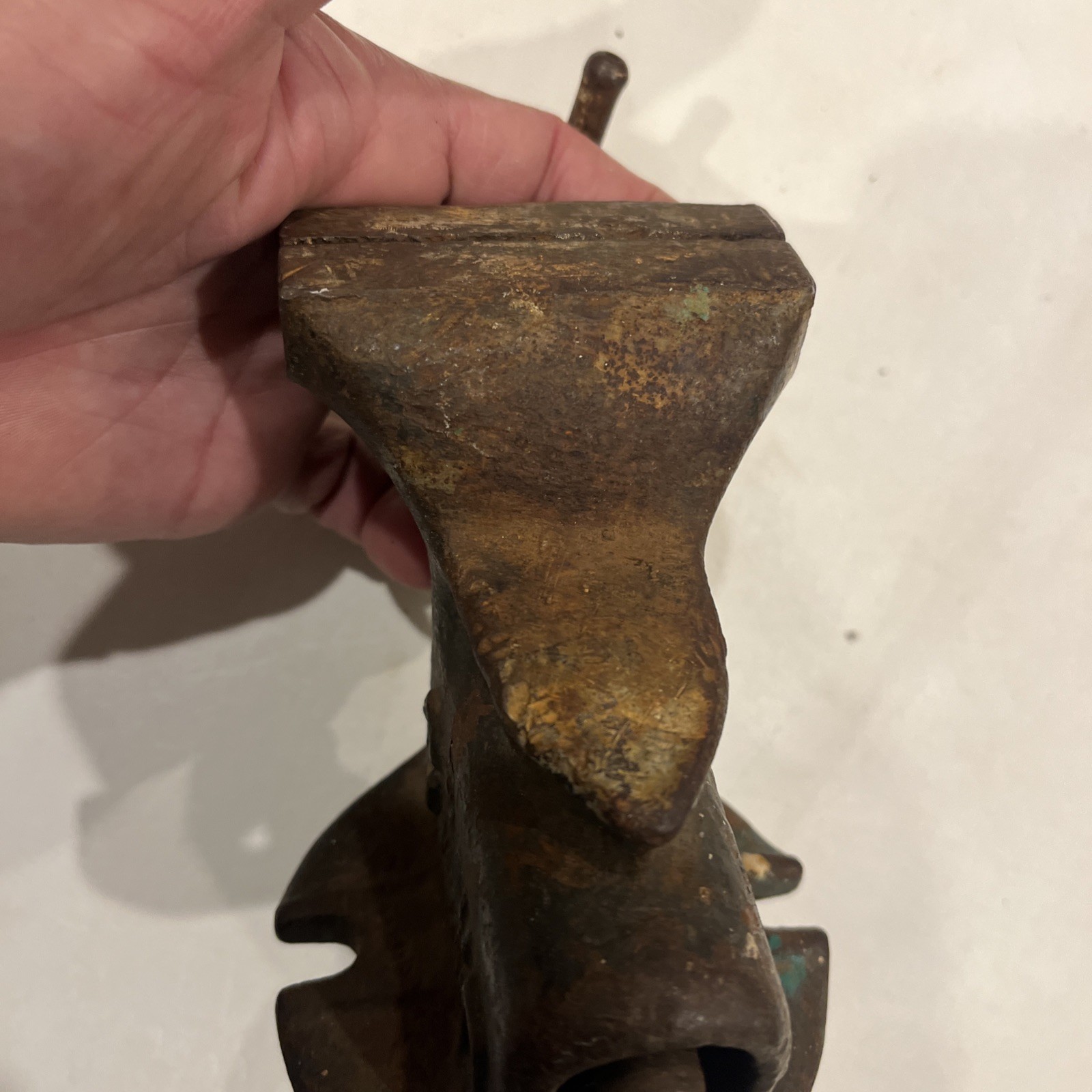 Antique Grand 3” Stock no. 41-V-104 Clamp Vise V CODE J5-02-45010