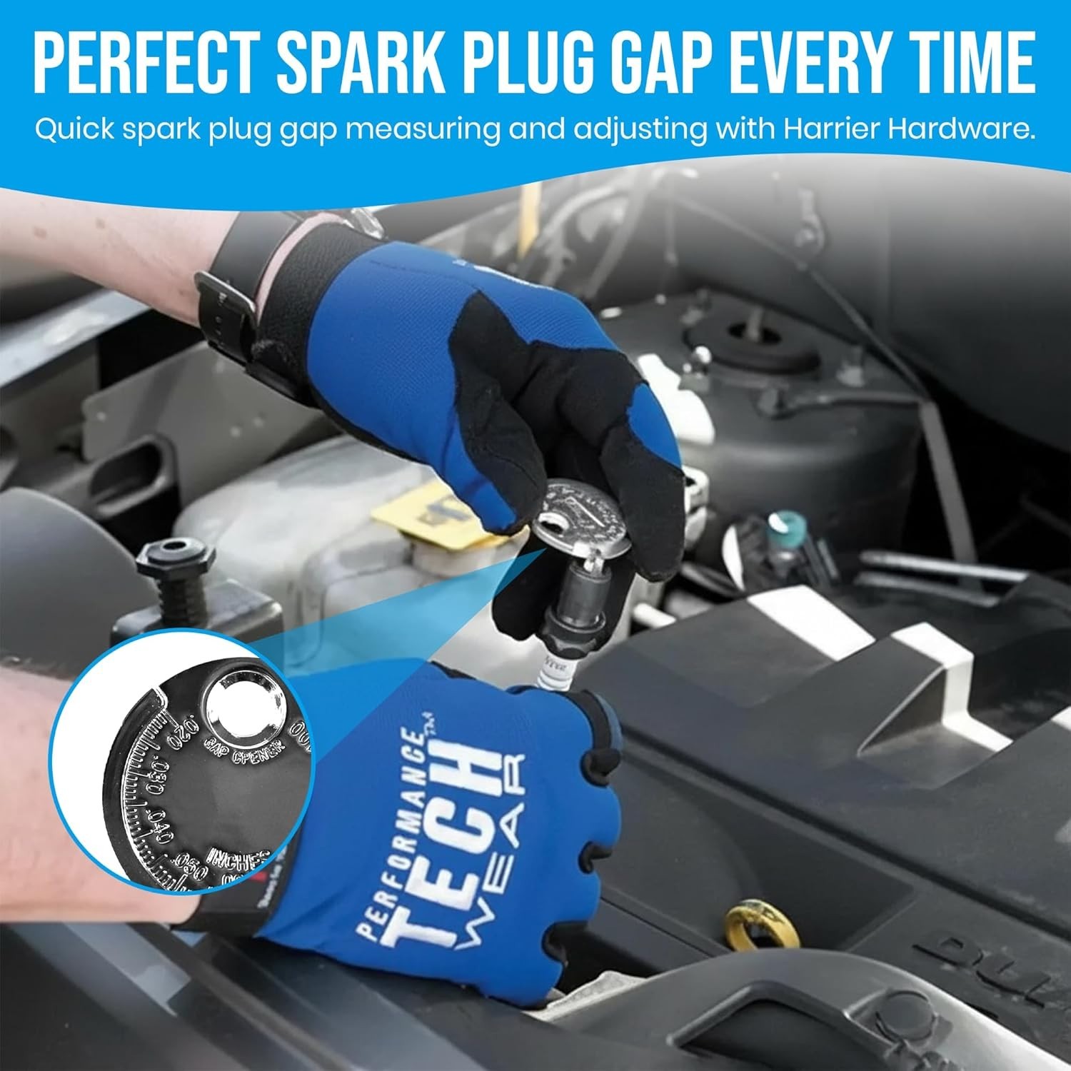Accurate Coin-Style Spark Plug Gap Gauge – 3 Pack with Versatile Measurements