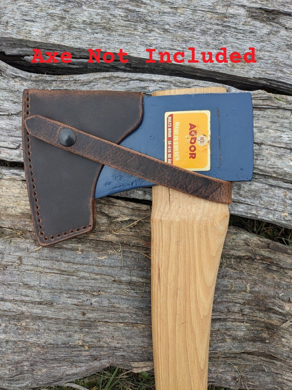 Hults Bruk Agdor 32 Yankee Felling Axe Buffalo Leather Sheath (Axe NOT Included)