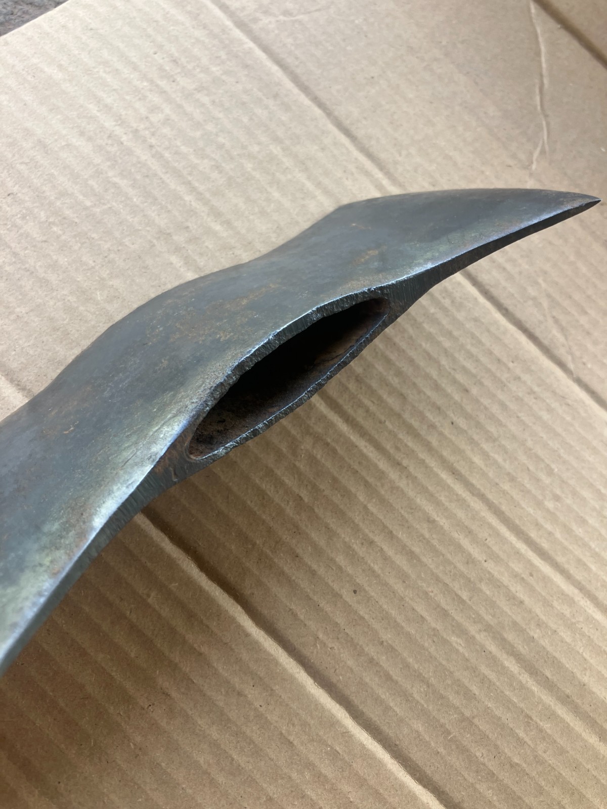 TRUE TEMPER FLINT EDGE KELLY WORKS DOUBLE BIT AXE HEAD 3 LB LOGGING TOOL