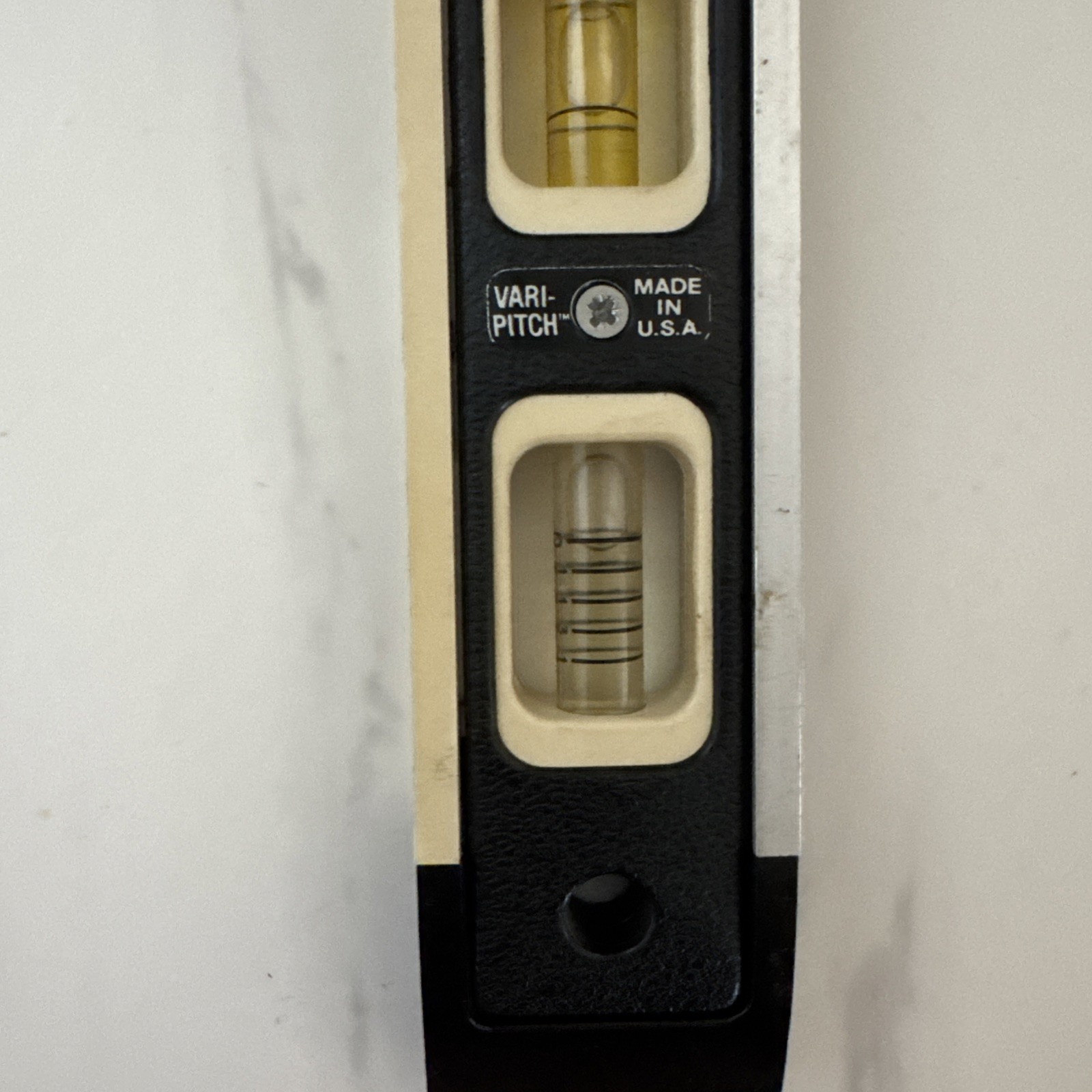 VINTAGE CRAFTSMAN TOOLS 9” VARI-PITCH MAGNETIC TORPEDO LEVEL, 39828, USA