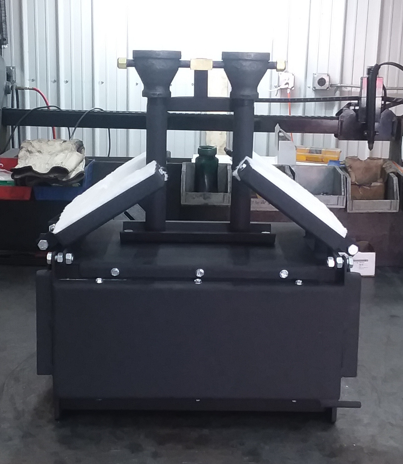 2 Burner Metalsmith Forge Blacksmith Knifemaker Farrier
