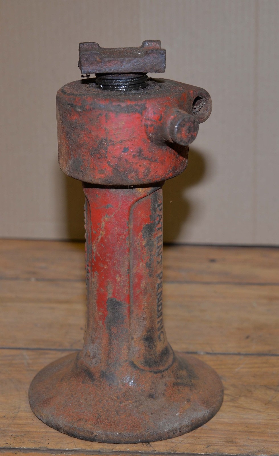 Rare Miller Falls railroad jack patent pending collectible house vintage tool