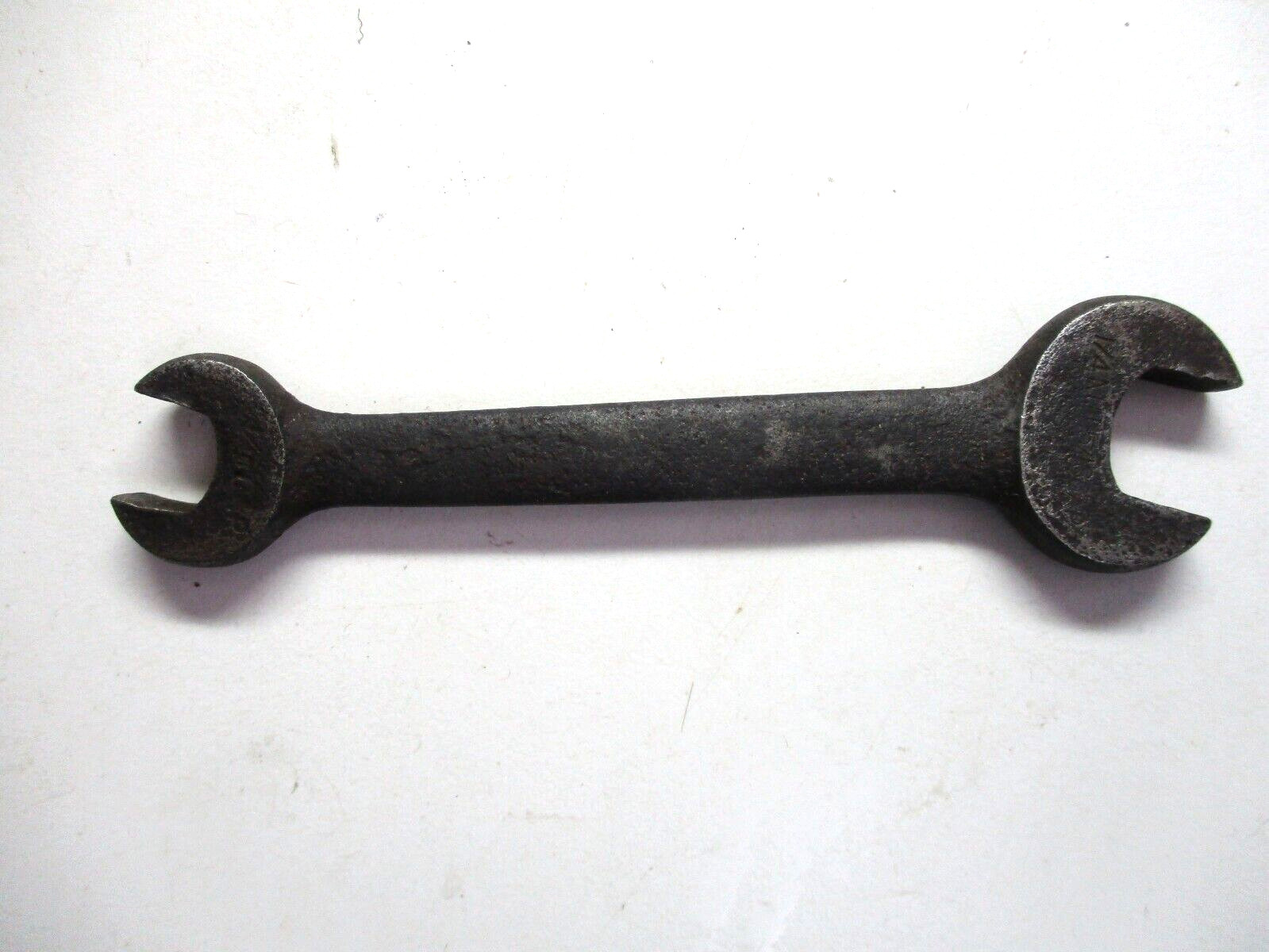B&S Billings Spencer 723A 1105 USA Open End Wrench Antique 1/4 Nut 3/16 5/16 Cap