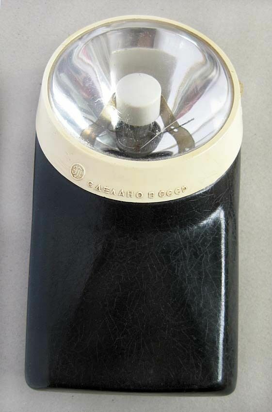 1970s RUSSIA Leonid BREZHNEV Era Made in the USSR Stylish Pocket FLASHLIGHT