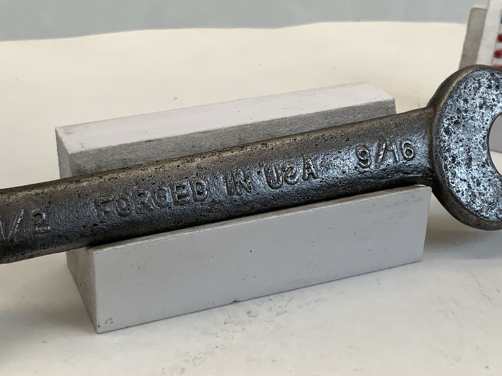 TRUECRAFT 1/2in. X 9/16in. Open End Wrench, USA Made
