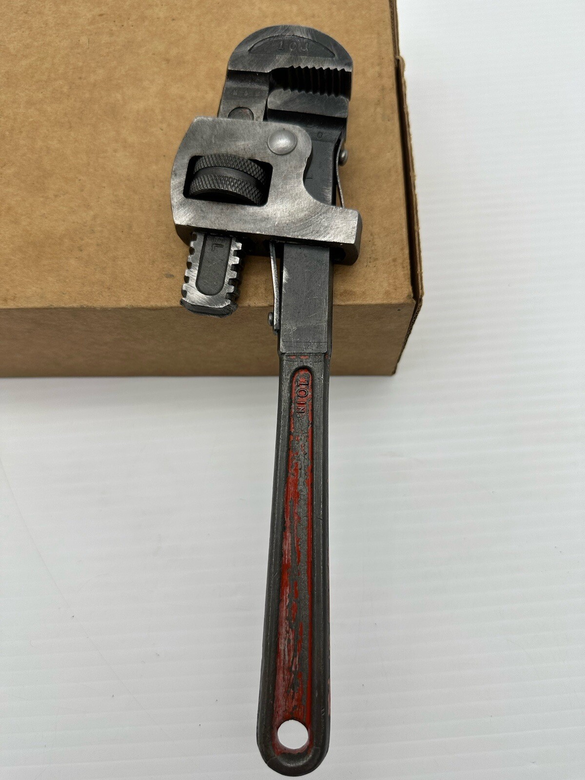 Vintage Penens Fleet 4110 Pipe Monkey Wrench Hand Tool 10″ Chicago Made In USA