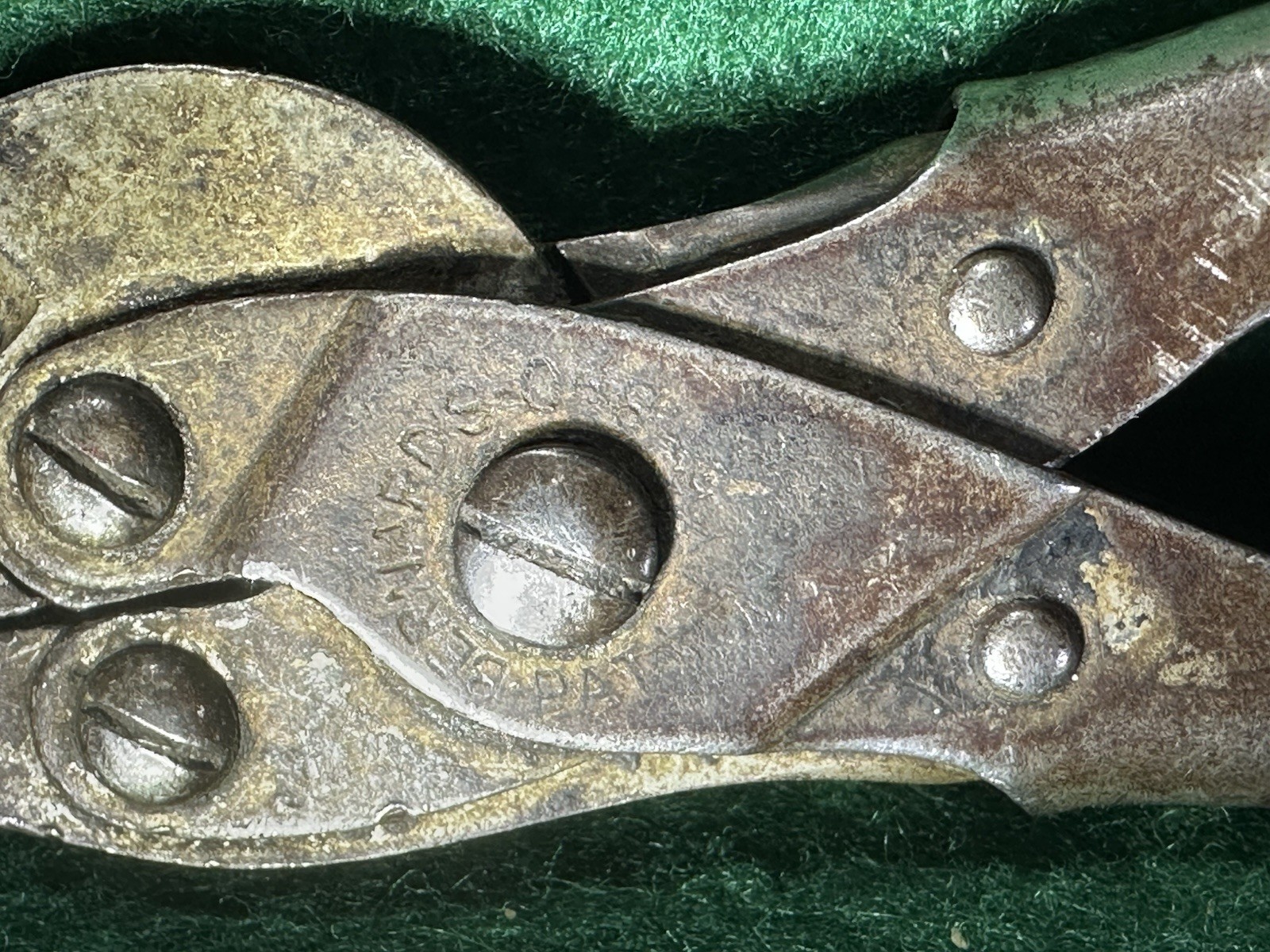 Vintage Schollhorn 6½” Parallel Jaw Combo BERNARD Wire Pliers / Cutter New Haven