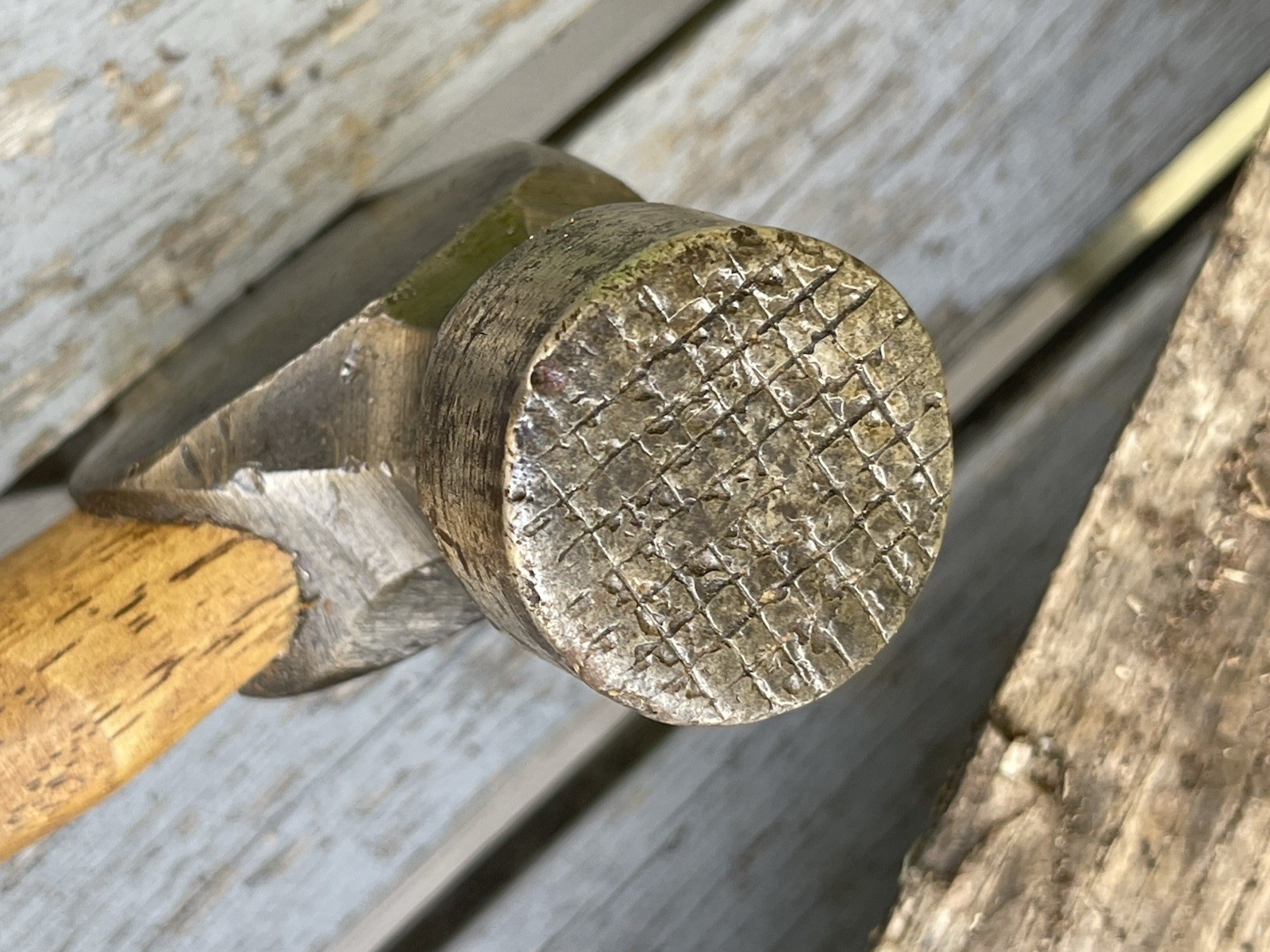 Vintage Re-Shaped True Temper R2-S Carpenters Hatchet Axe Tomahawk Reworked