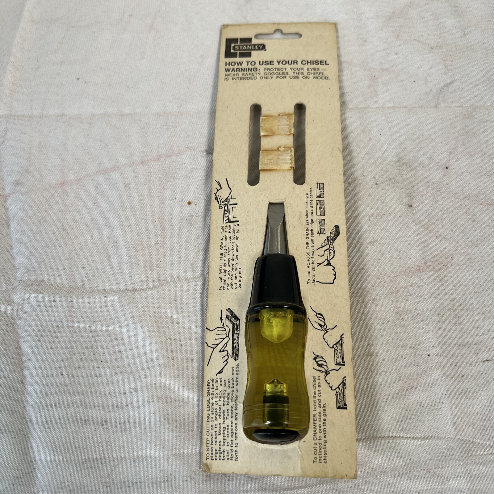 Stanley No.60 C ,16-612 Professional Wood Chisel 3/4” Wide New Old Stock NOS