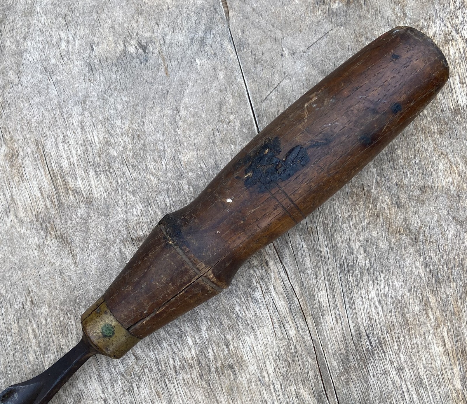 Old Antique P.S.&W. CO. Carpenter’s Wood Woodworking Carpentry Chisel Tool