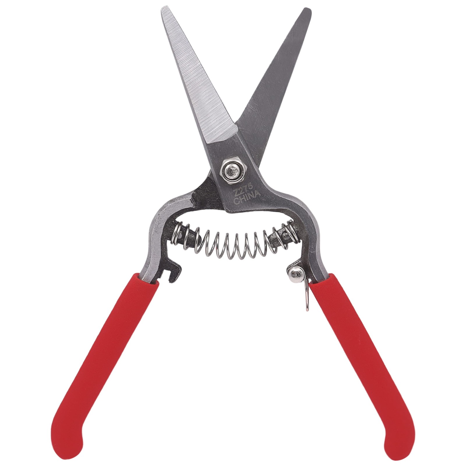 Zenport Z275 Needlenose Shear Flower 8 Inch Heavy Duty Forged Steel Straight