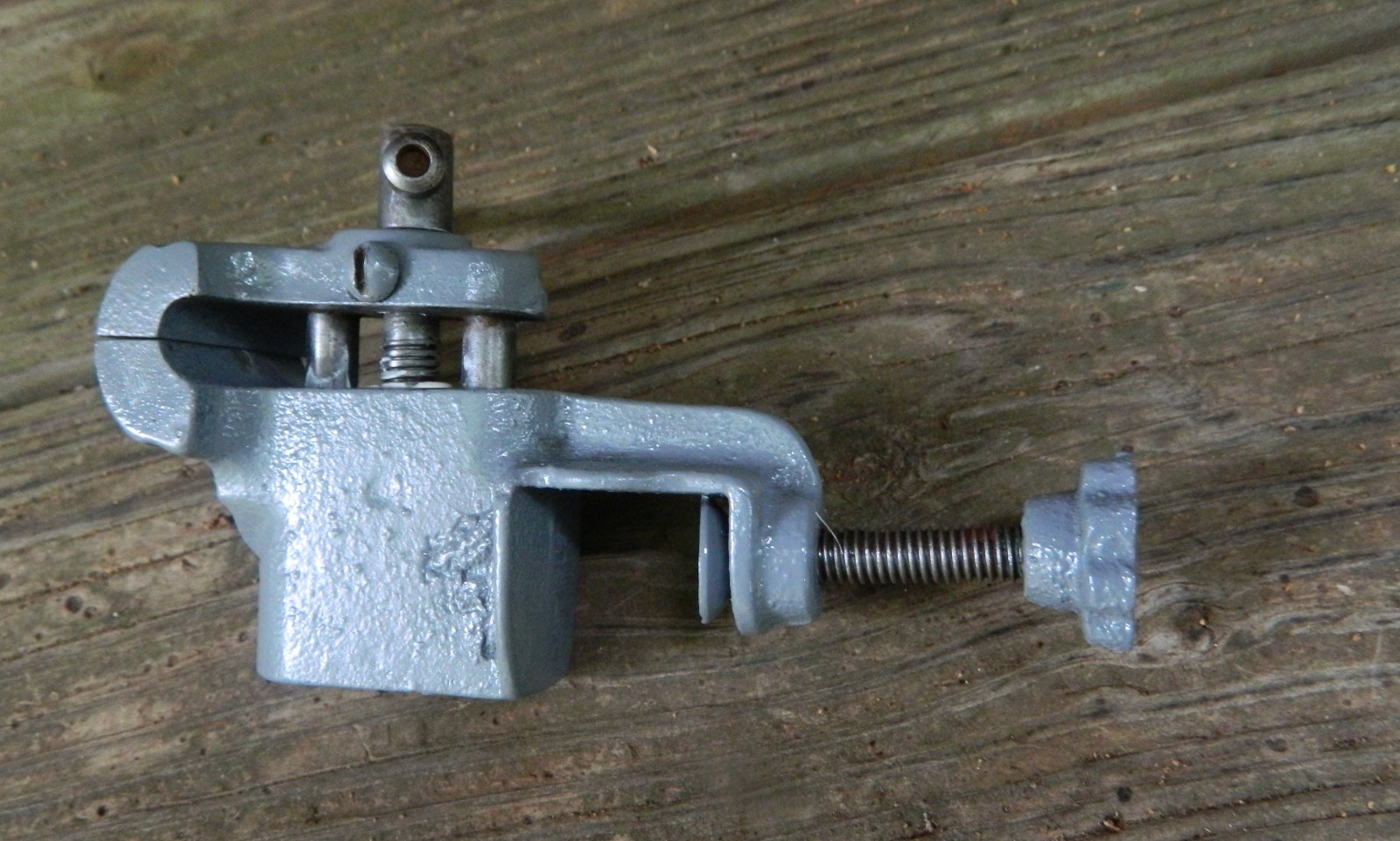 VINTAGE Mini Bench Vise Clamp On Jewelers Gunsmith Vice 1-1/2” Jaw