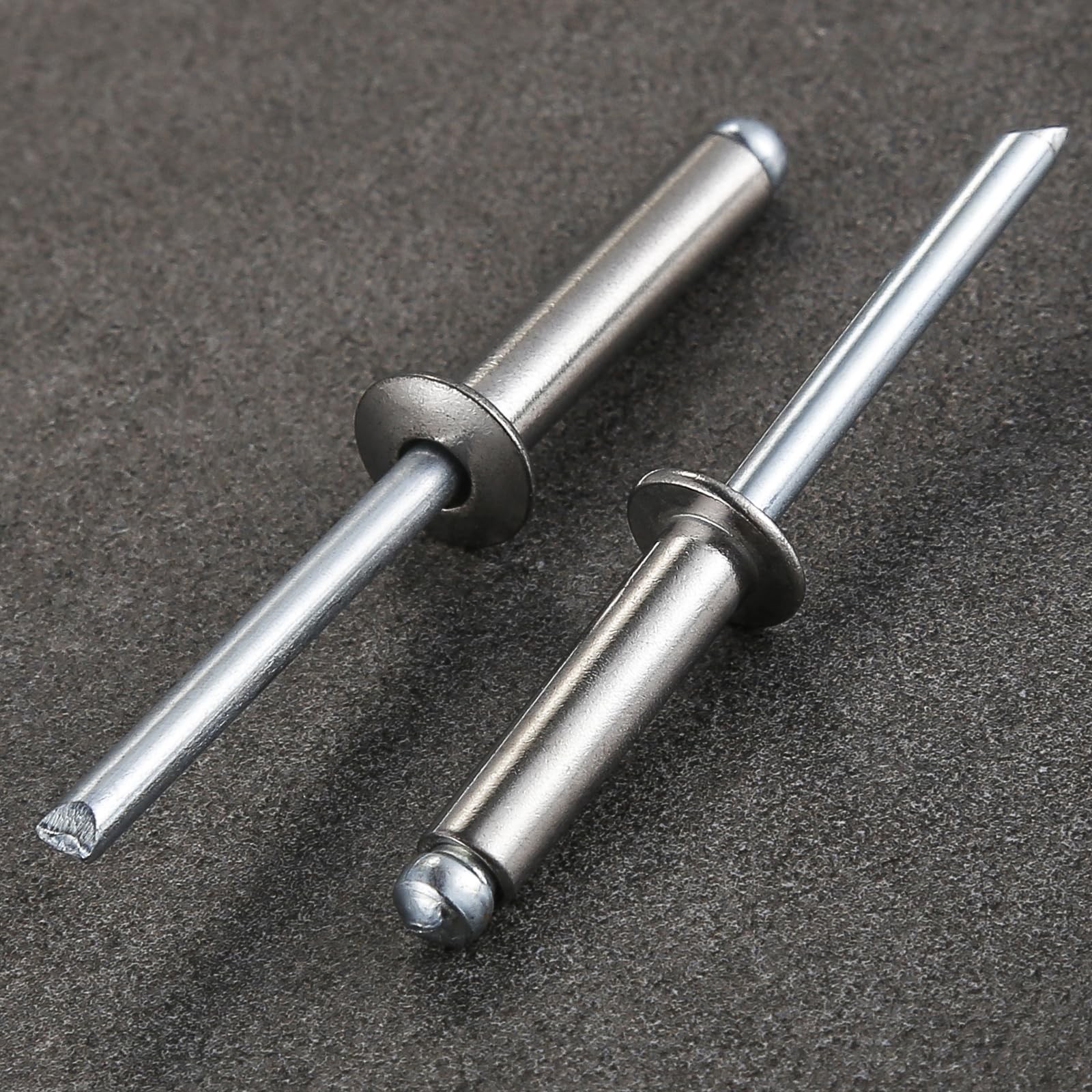 Wensilon (250Pcs) 3/16″x3/8″ stainless steel blind pro Rivets,Steel handle an…