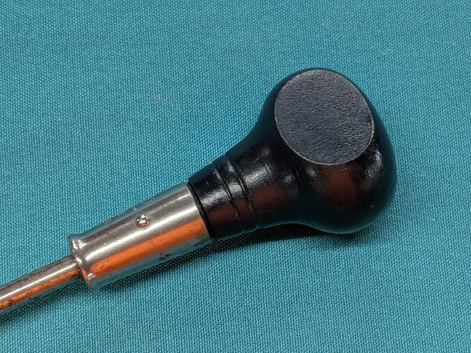 Stanley Hurwood No. 7A Scratch Awl with Steel Head Dark Blue Wood Handle, USA