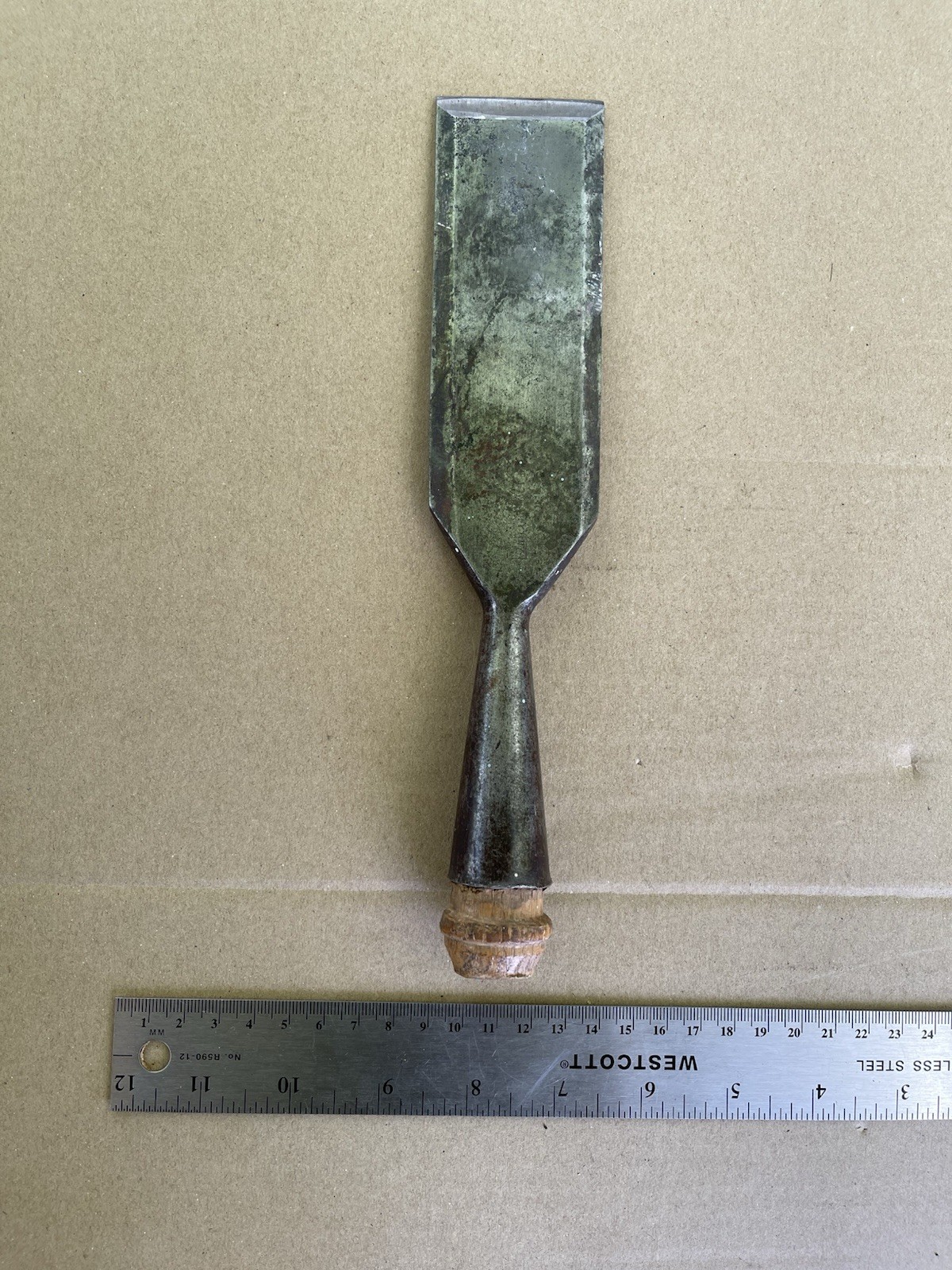 Vintage Antique Wood Framing Chisel T.H. WITHERBY USA 2″ Wide
