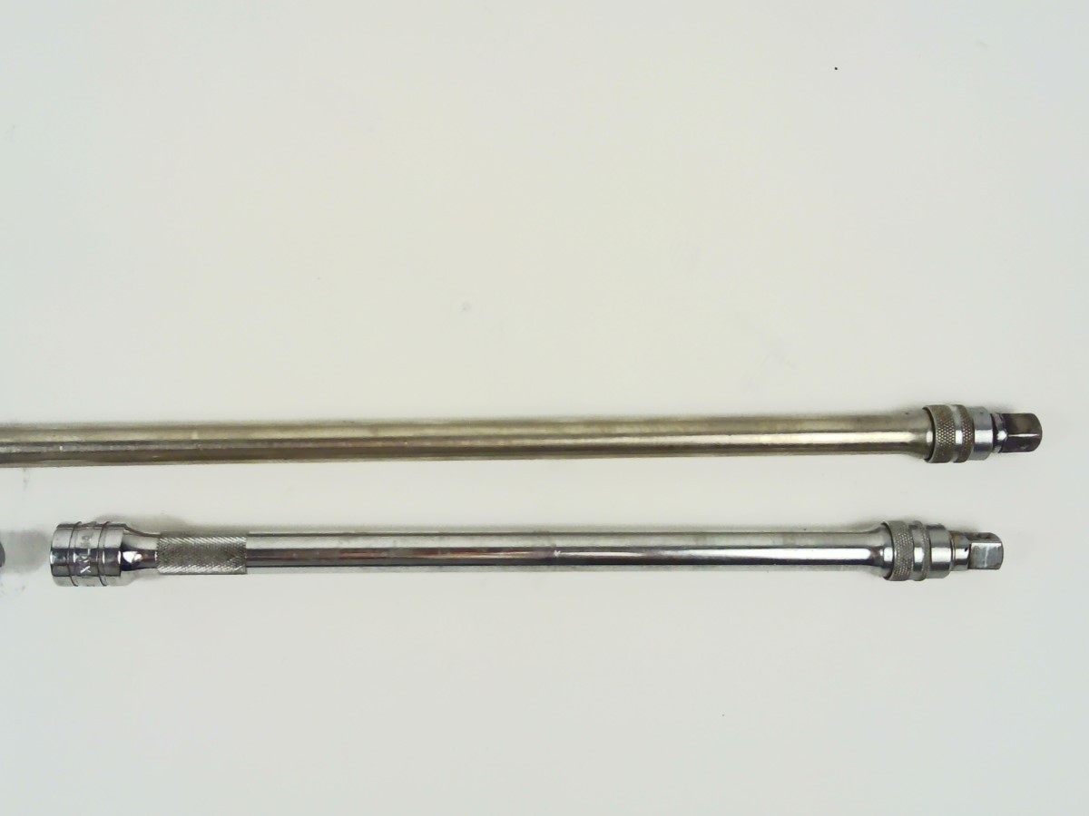 SNAP-ON 4 pc 3/8″ Drive Quick-Release Locking Knurled Extension Set (EC1044138)