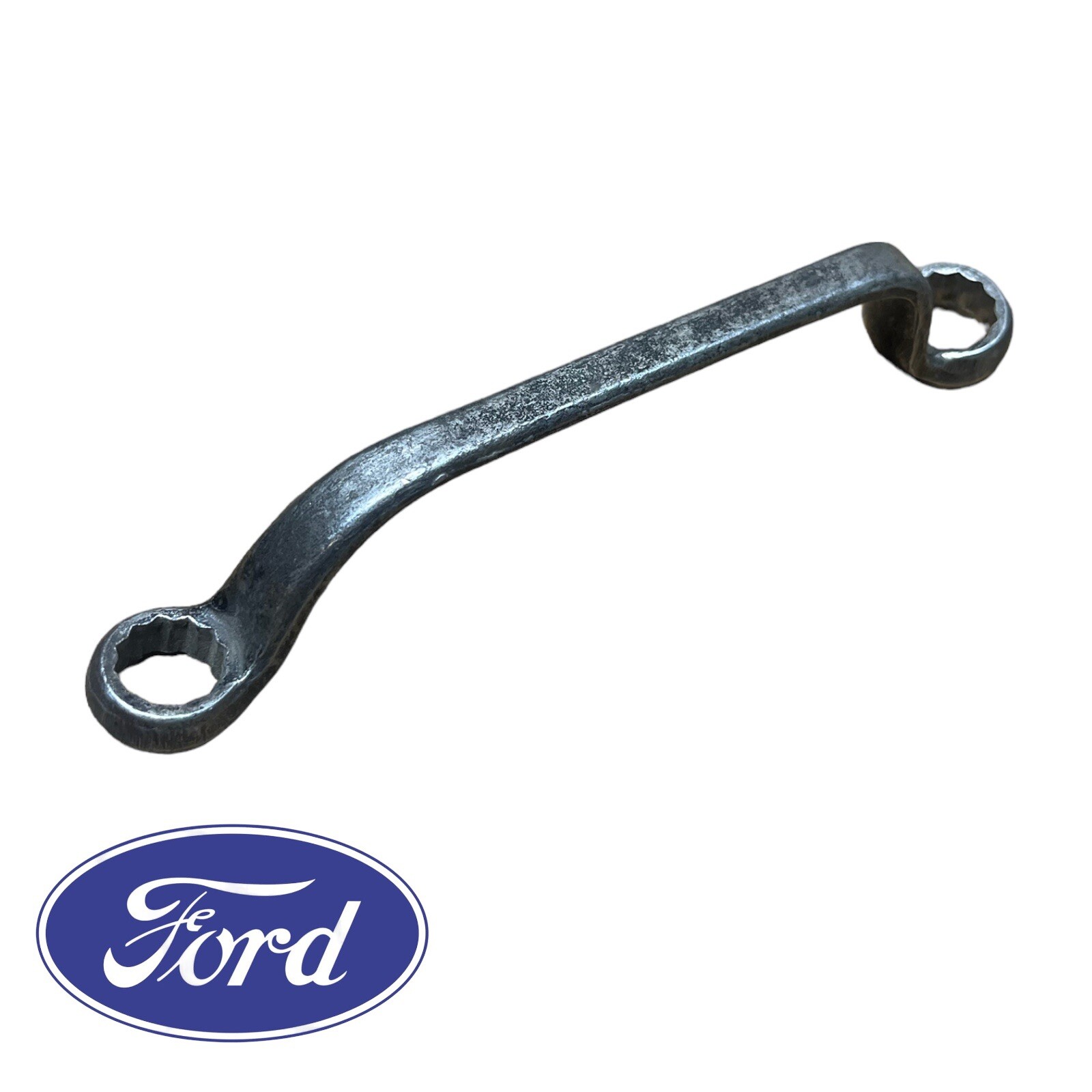 Vintage FORD M 01A-17017B Double Offset Box Wrench, Made in USA. Ford Script