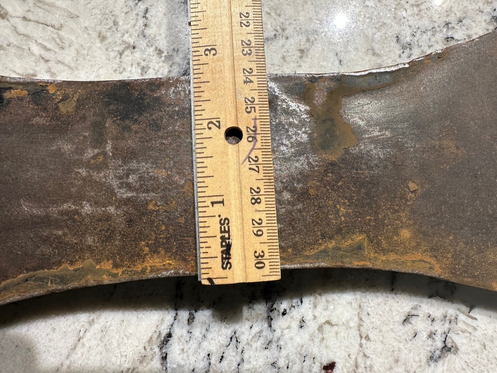 COLLINS HOMESTEAD Double Bit Logging Swamping Axe Head Only 3 lbs 9 ozs 11″ USA