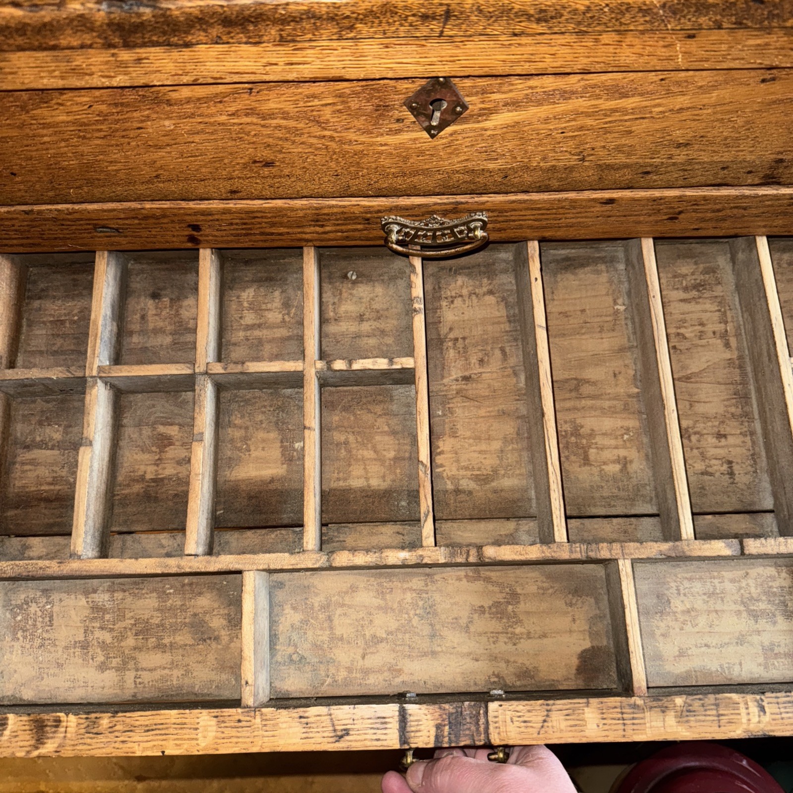 Old Machinist Chest. Late 1800 Early 1900’s Heavy Solid Piece.