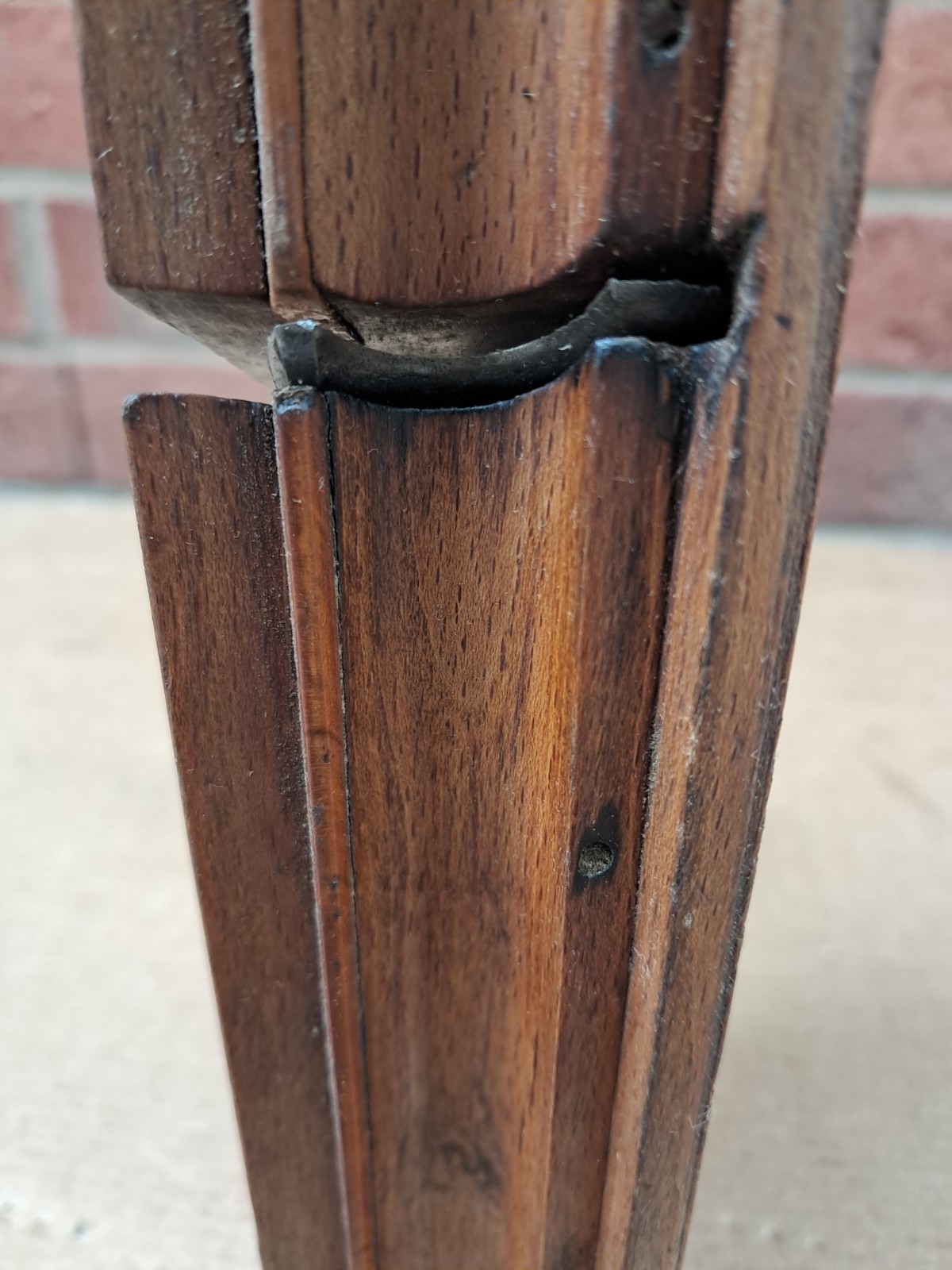 Vintage Complex Type Moulding Plain in Only Fair Condition Unknown Maker