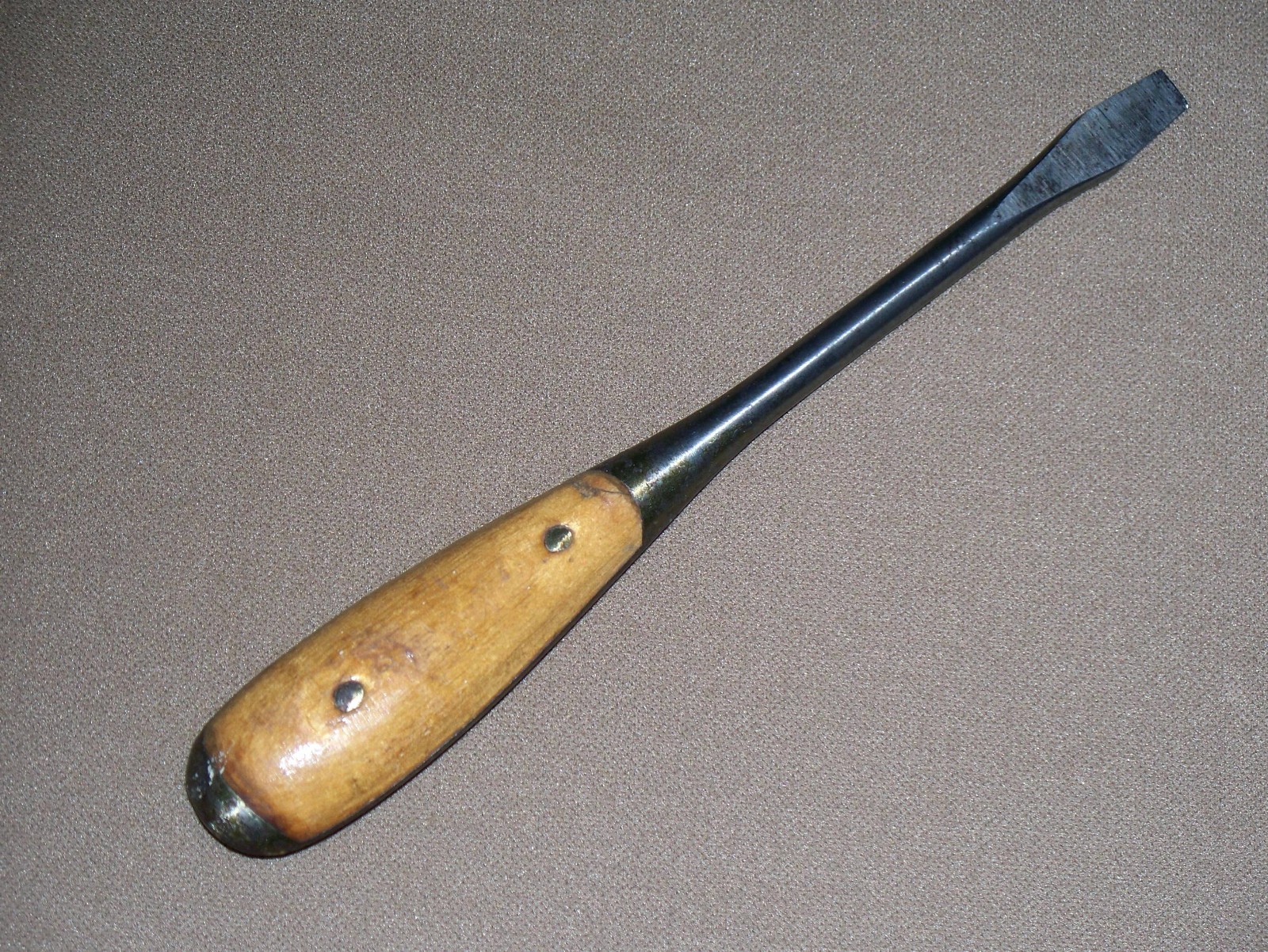 #77 Vintage IRWIN USA Wood Working 8 1/2″ Cabinet Maker Screwdriver Tool