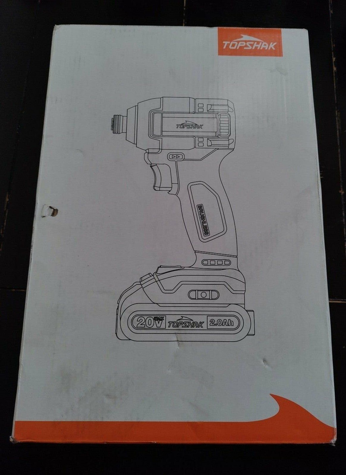 Topshak Brushless Impact Driver