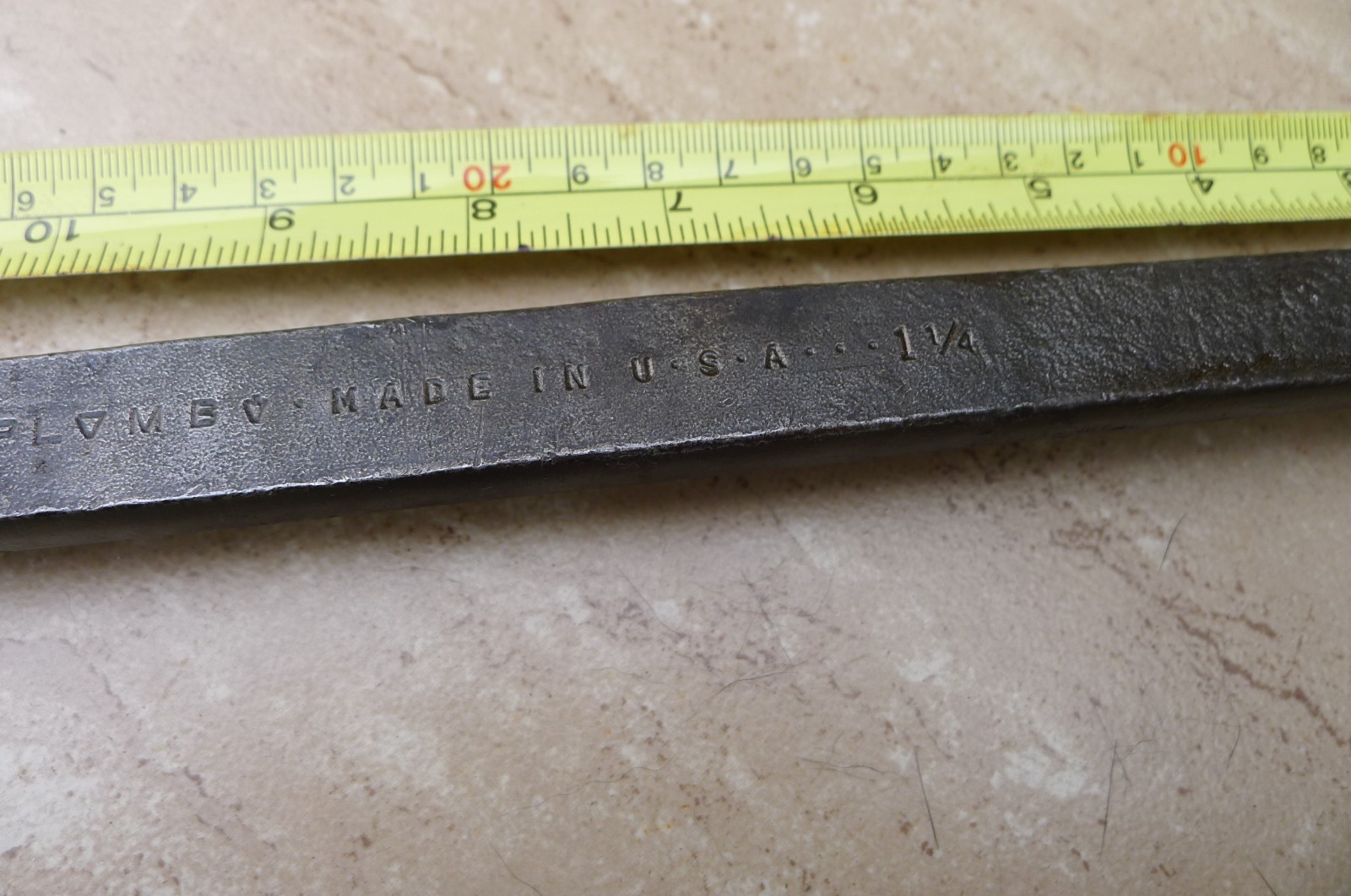 VTG PLOMB 1160 DOUBLE BOX END WRENCH, 1 1/4-1 3/8″