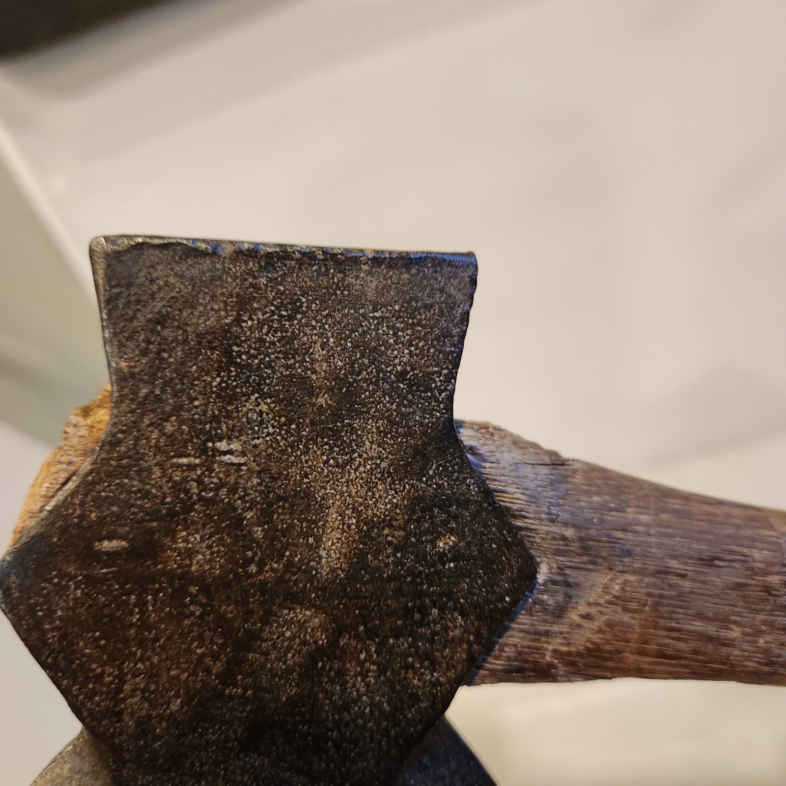 Antique Broad Blade Hatchet. Unbranded. Very Nice Piece.
