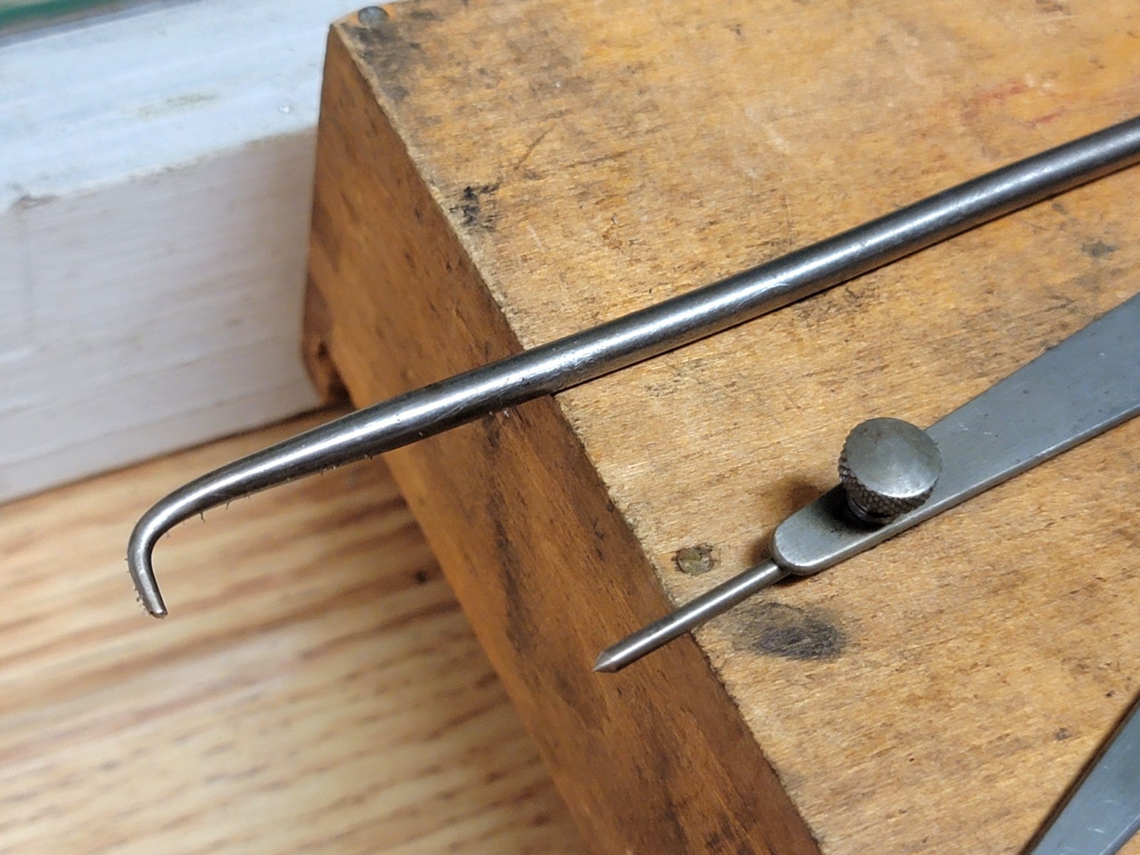 Lot of Vintage Lufkin Machinist’s Tools Calipers Double Scribe Rules Mic Wrench