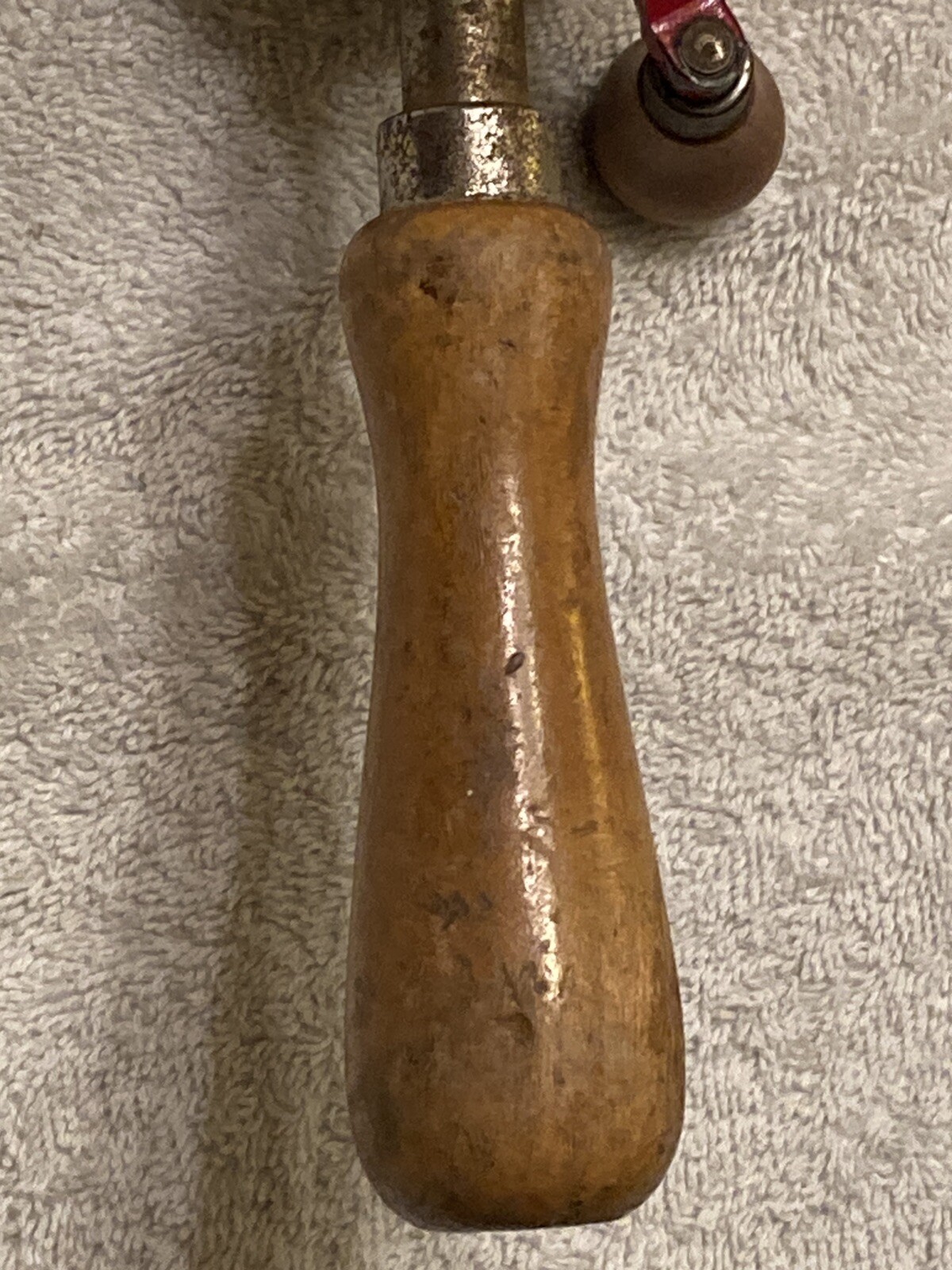 Vintage Dunlap Hand Drill, Egg Beater Type, Metal Gears, Hand Chuck, Works, USA