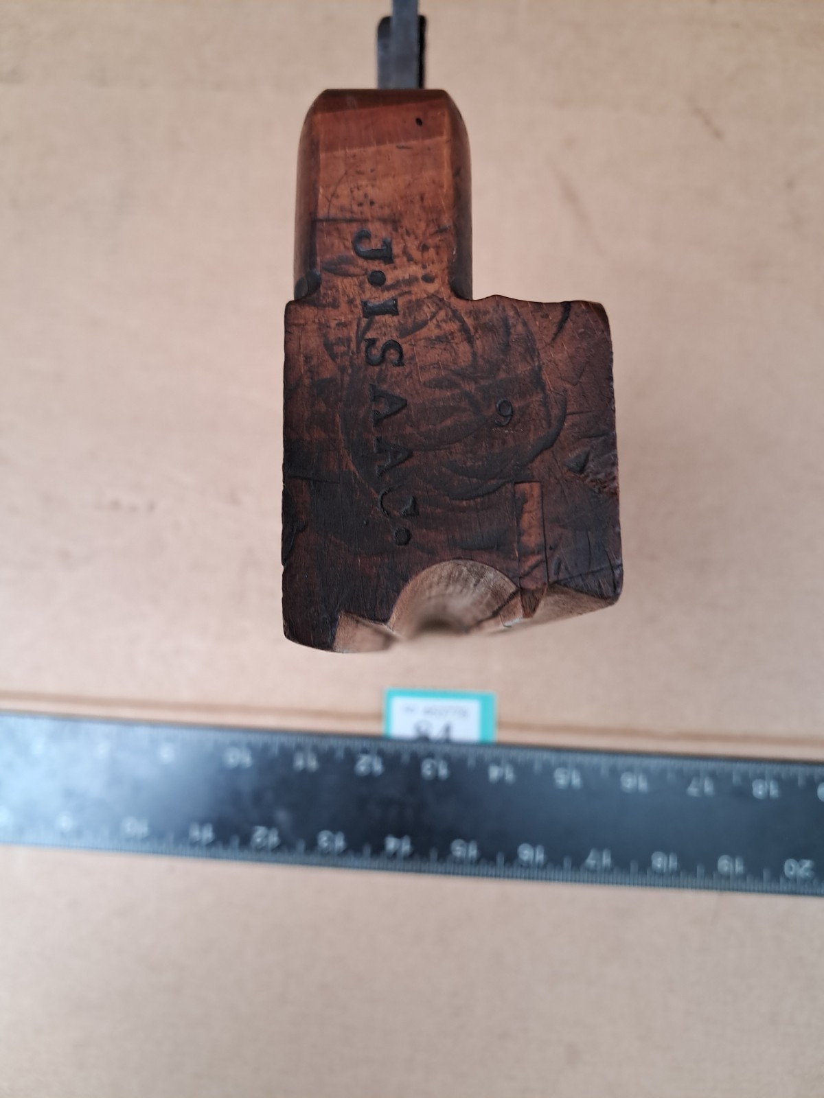 Vintage Complex Type Moulding Plain in Only Fair Condition Unknown Maker