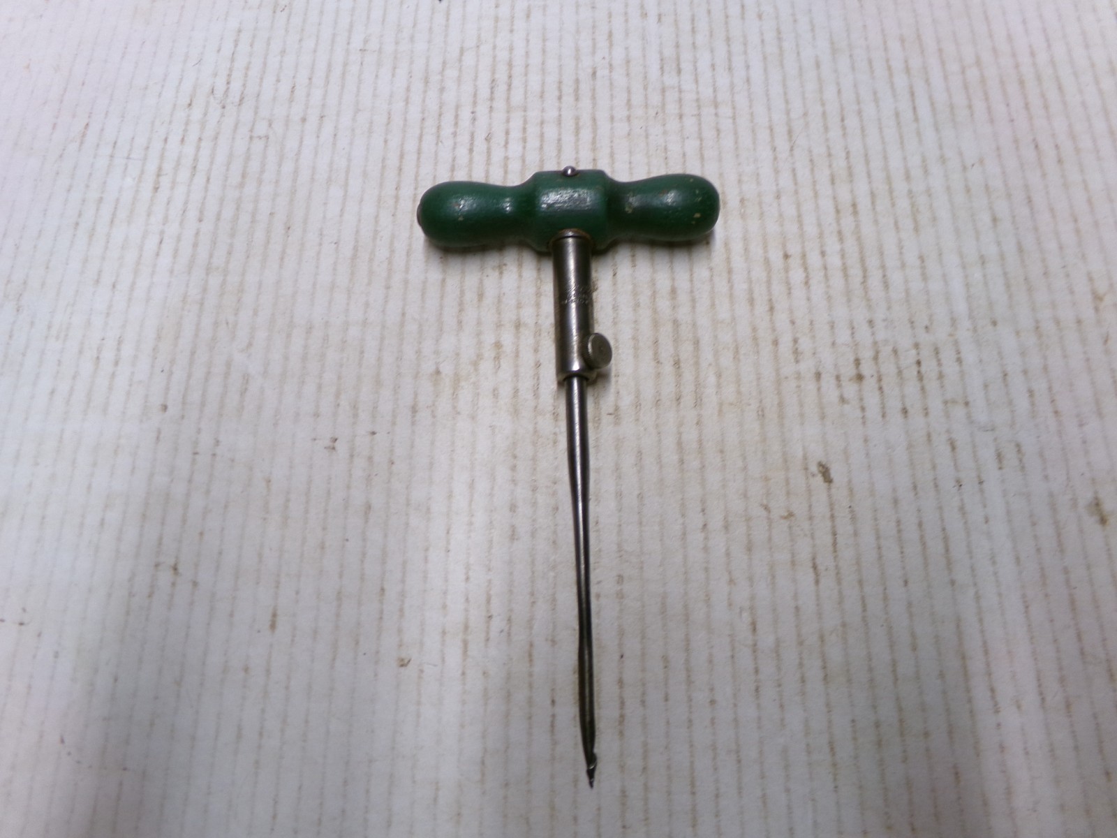 Vintage T Handle Ratcheting Gimlet Tool Made In Germany