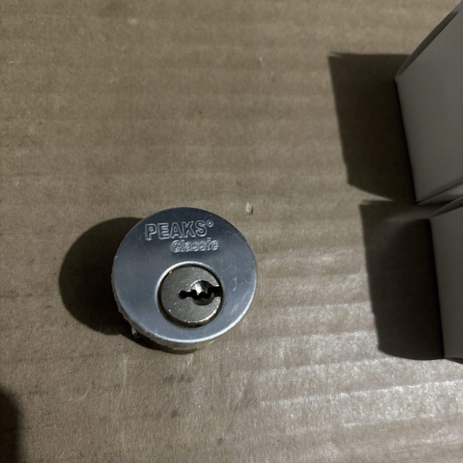 Lot Of 2-Brand New-KABA Peaks 1 1/8’ Mortise Cylinder 26D D Keyway Unbitted